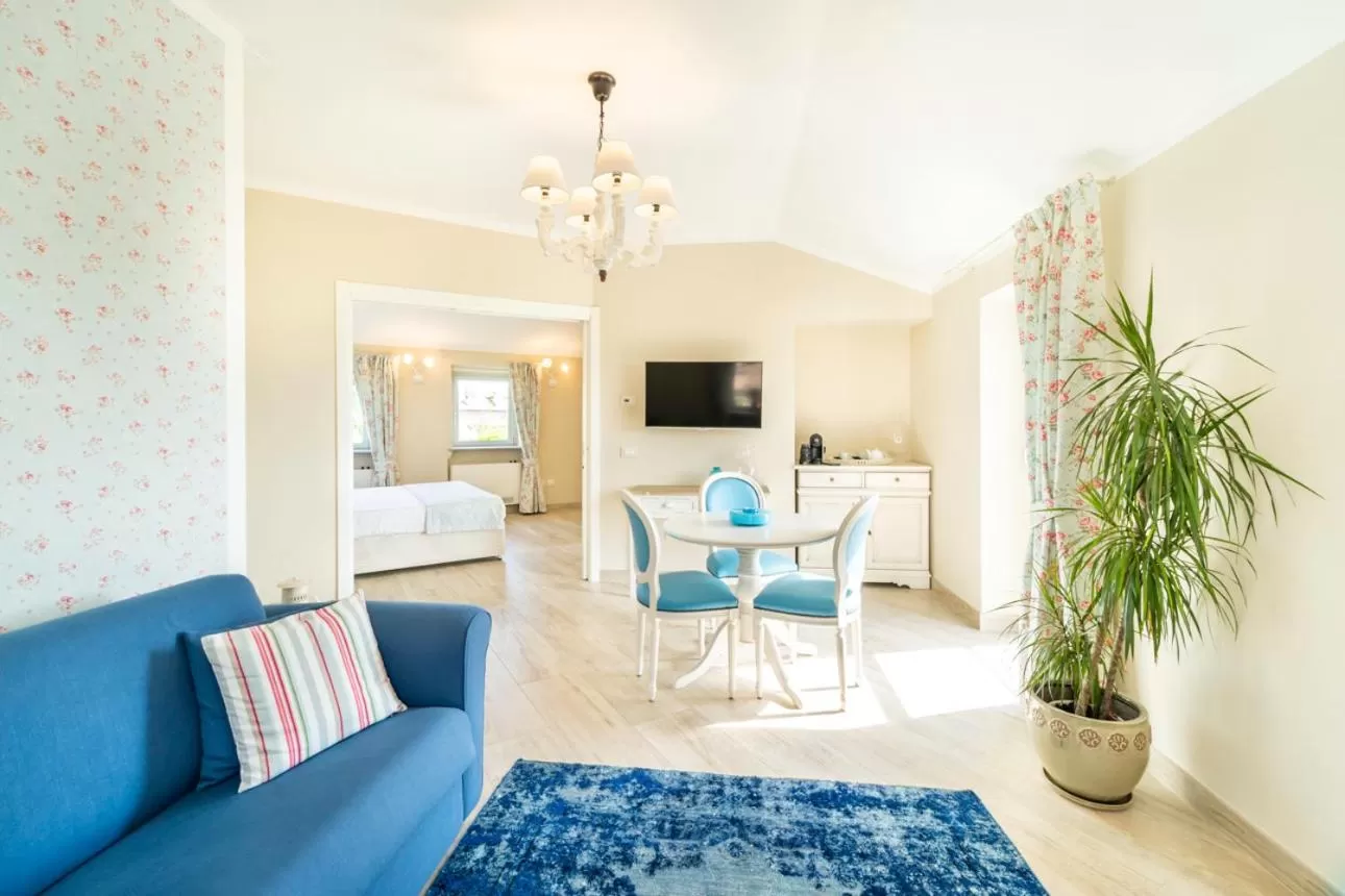 Seating area in Borgo Vecchio Locanda di Charme