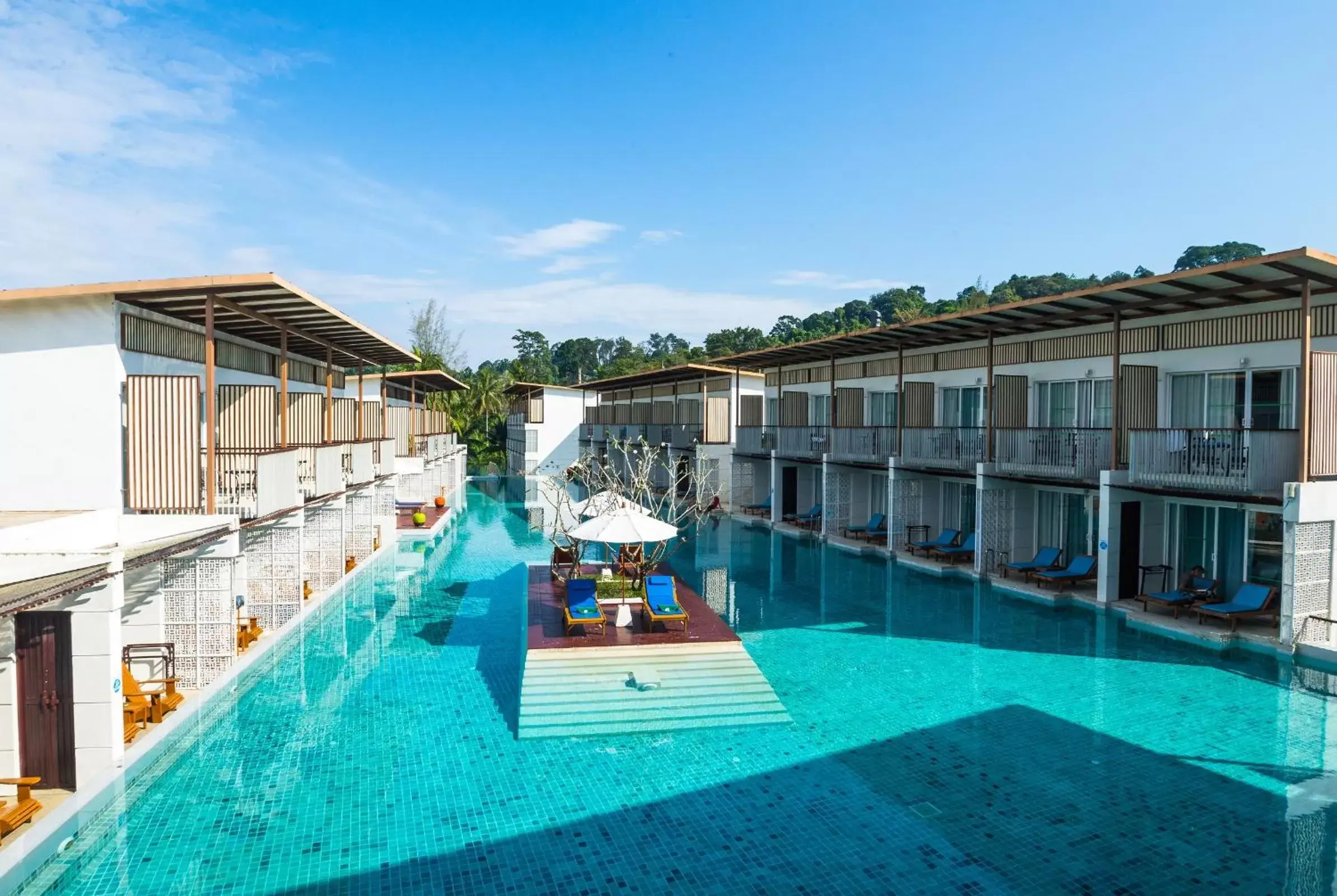 Pool view, Swimming Pool in The Briza Beach Resort, Khao Lak SHA Extra Plus