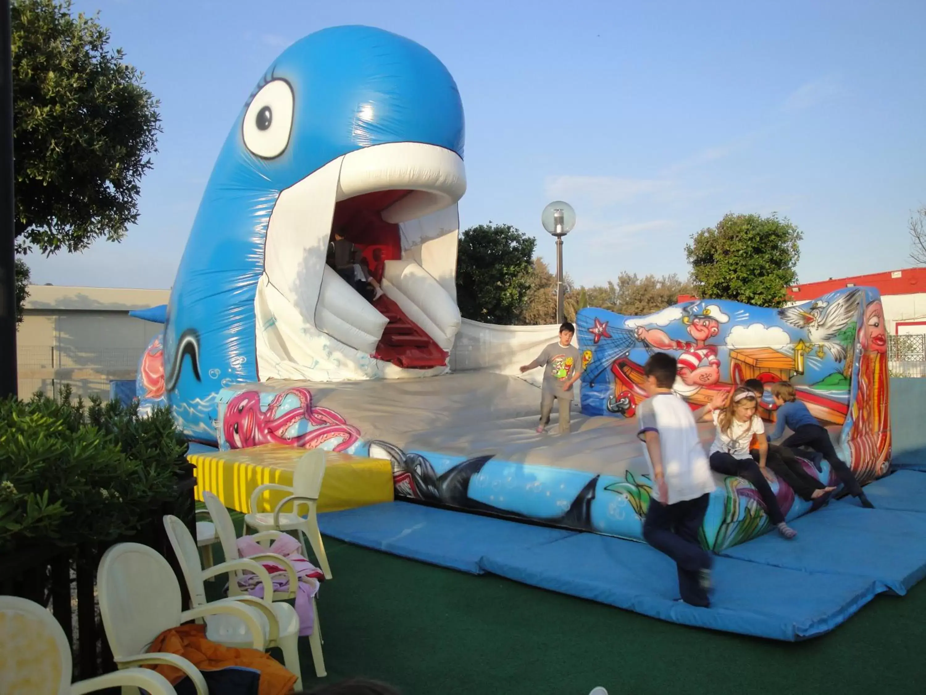 Children play ground, Children in Residence La Nave