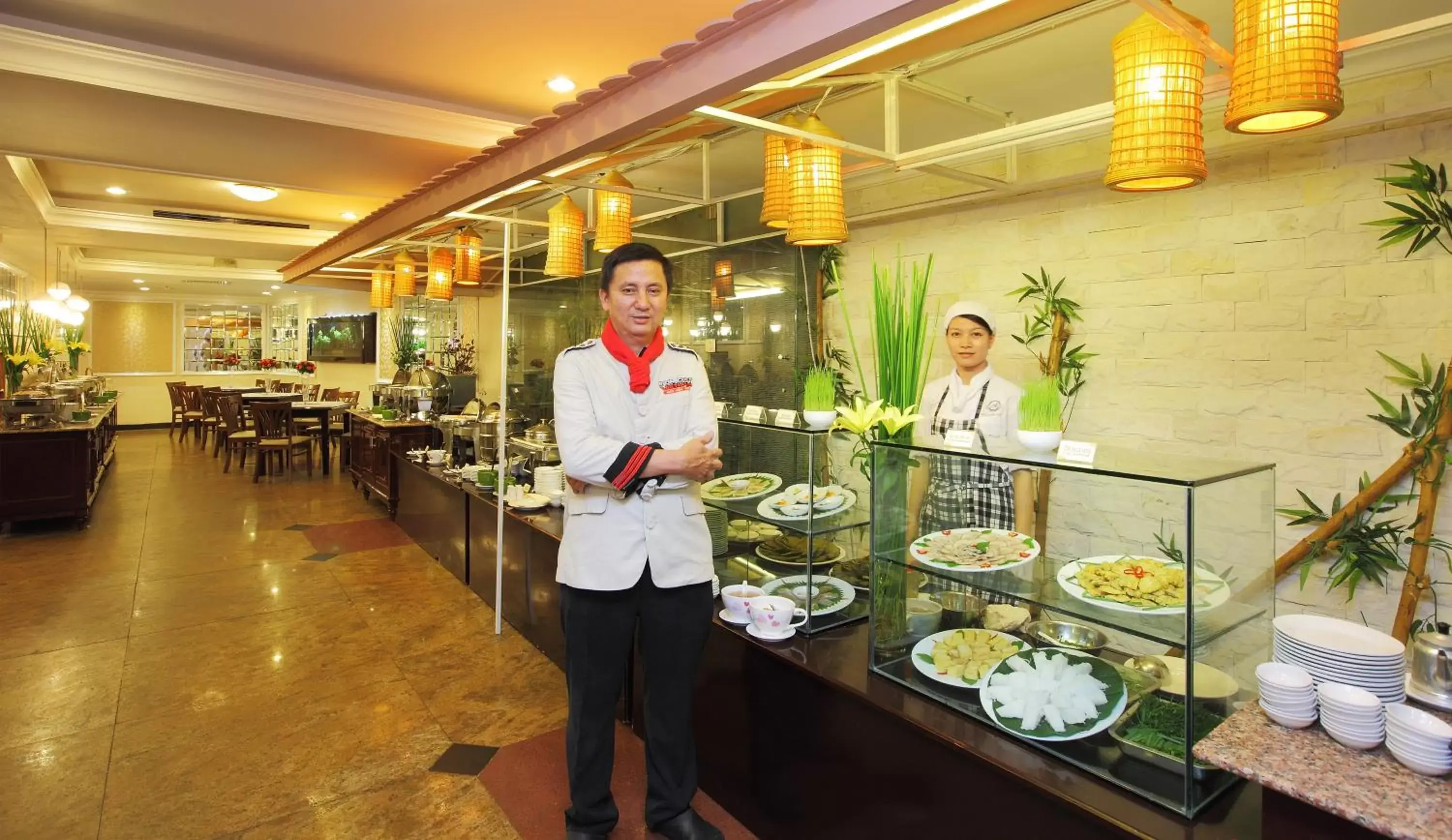 Staff, Restaurant/Places to Eat in First Hotel