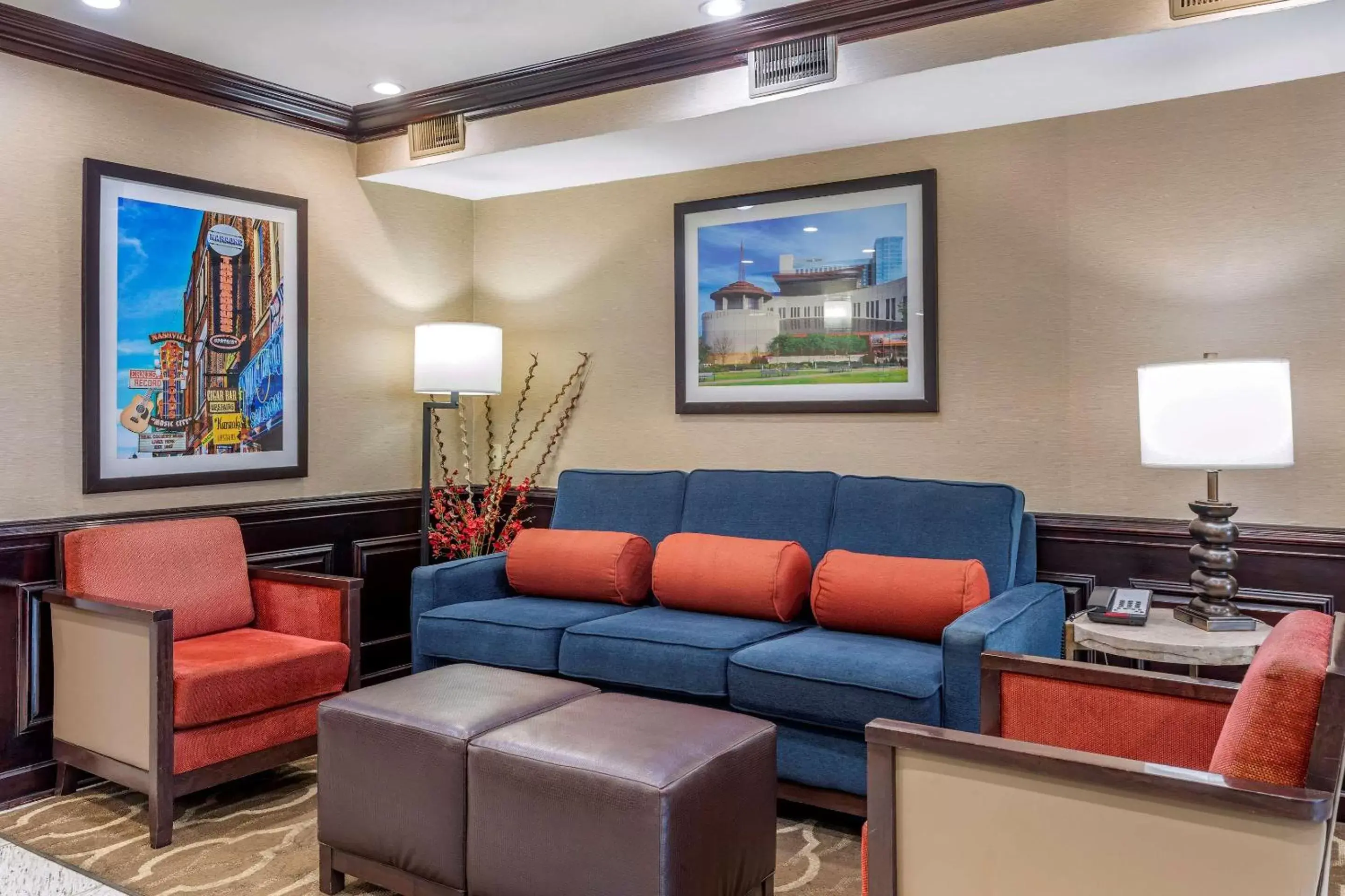 Lobby or reception in Comfort Inn Nashville West