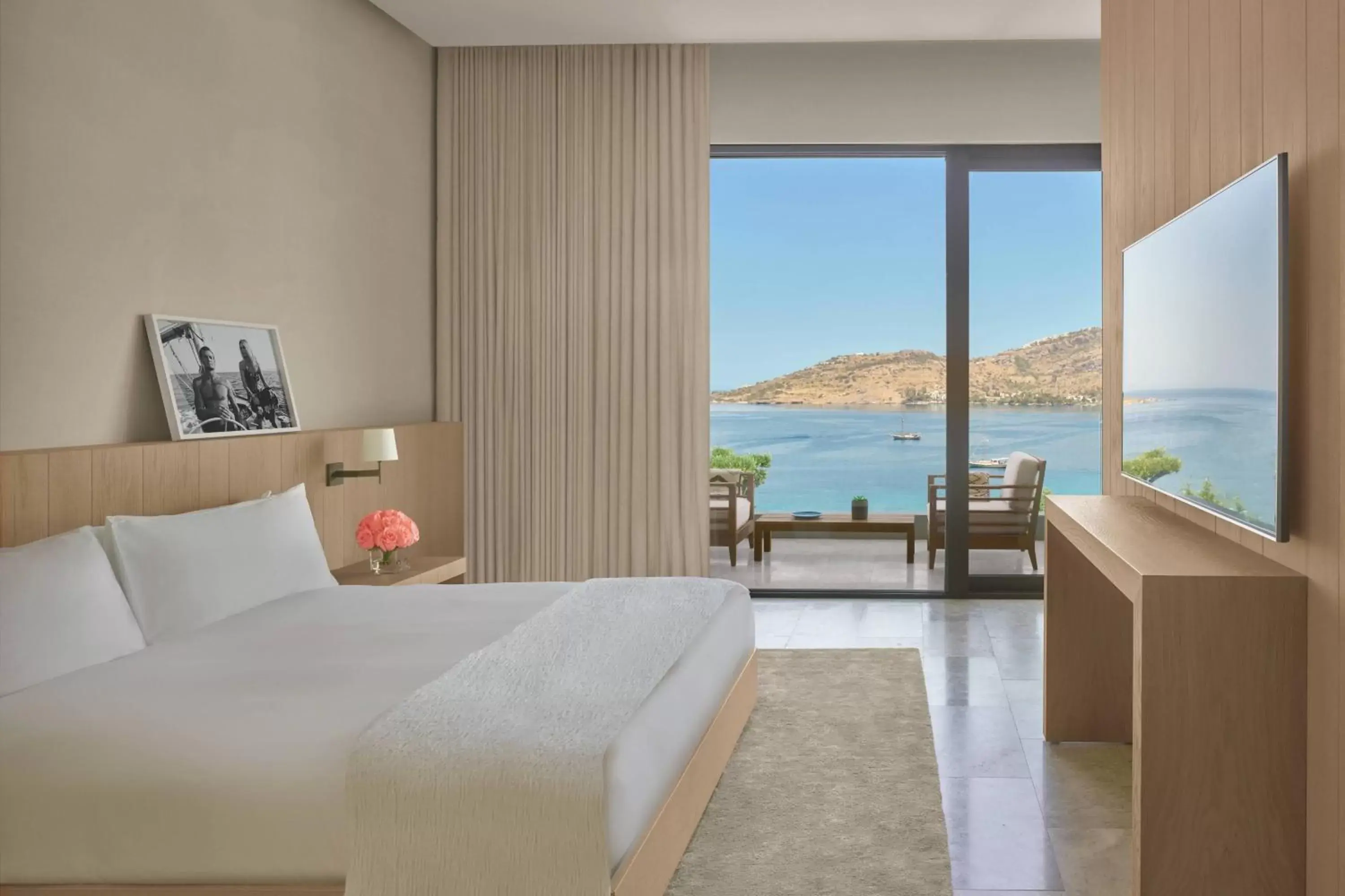 Bedroom in The Bodrum EDITION