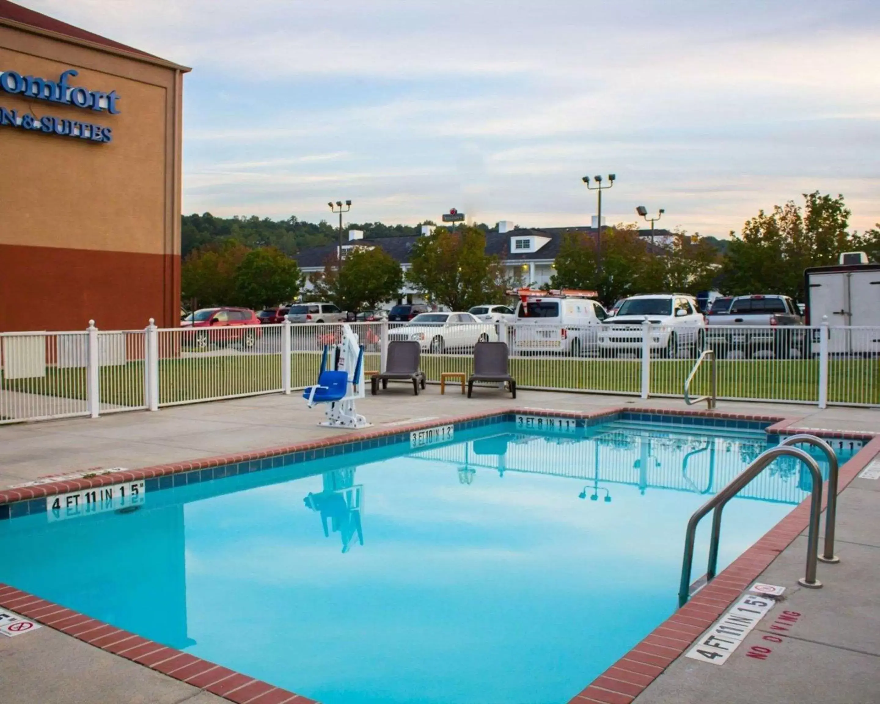 On site, Swimming Pool in Comfort Inn & Suites Trussville I-59 exit 141