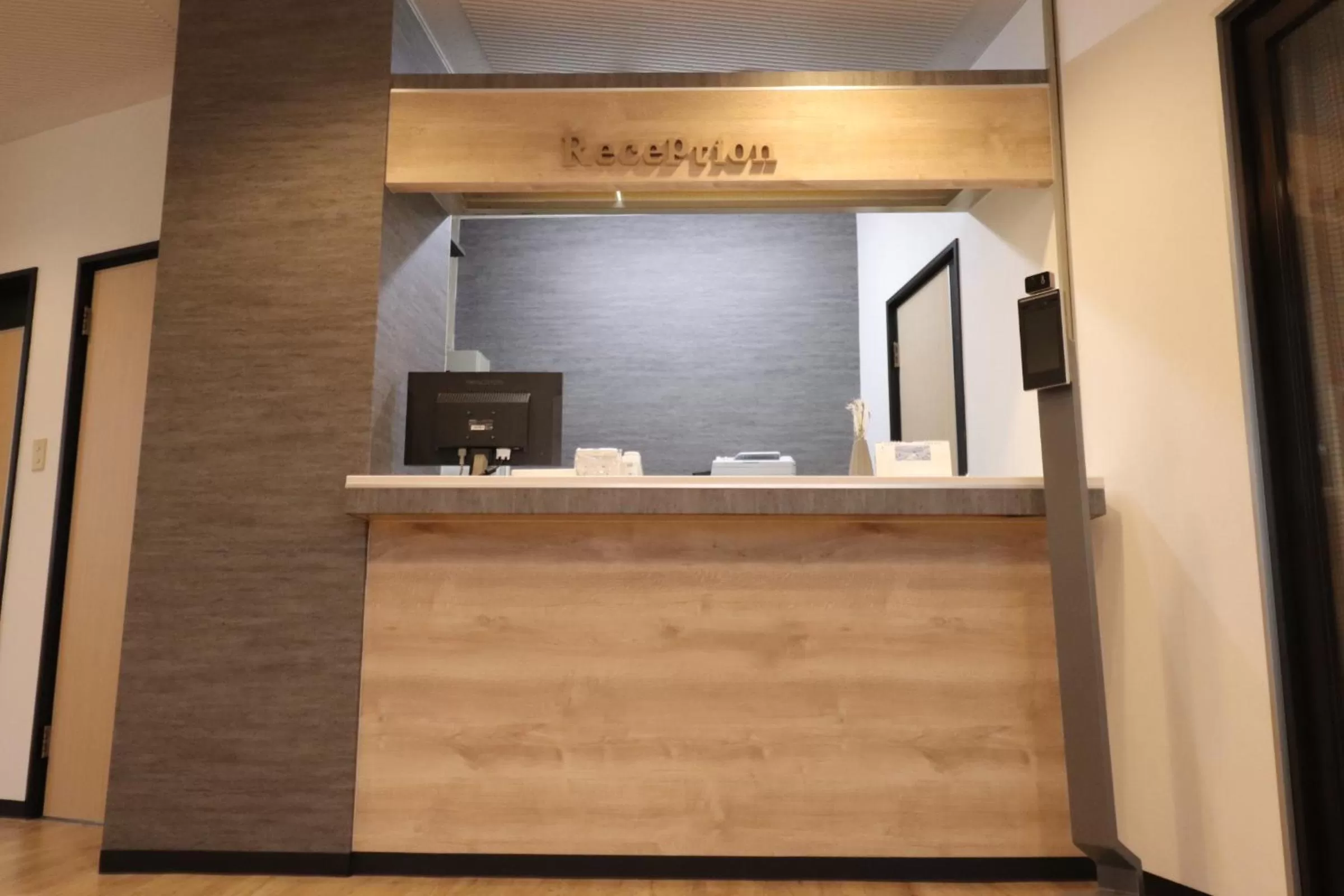 Lobby or reception in Business Hotel Kudamatsu