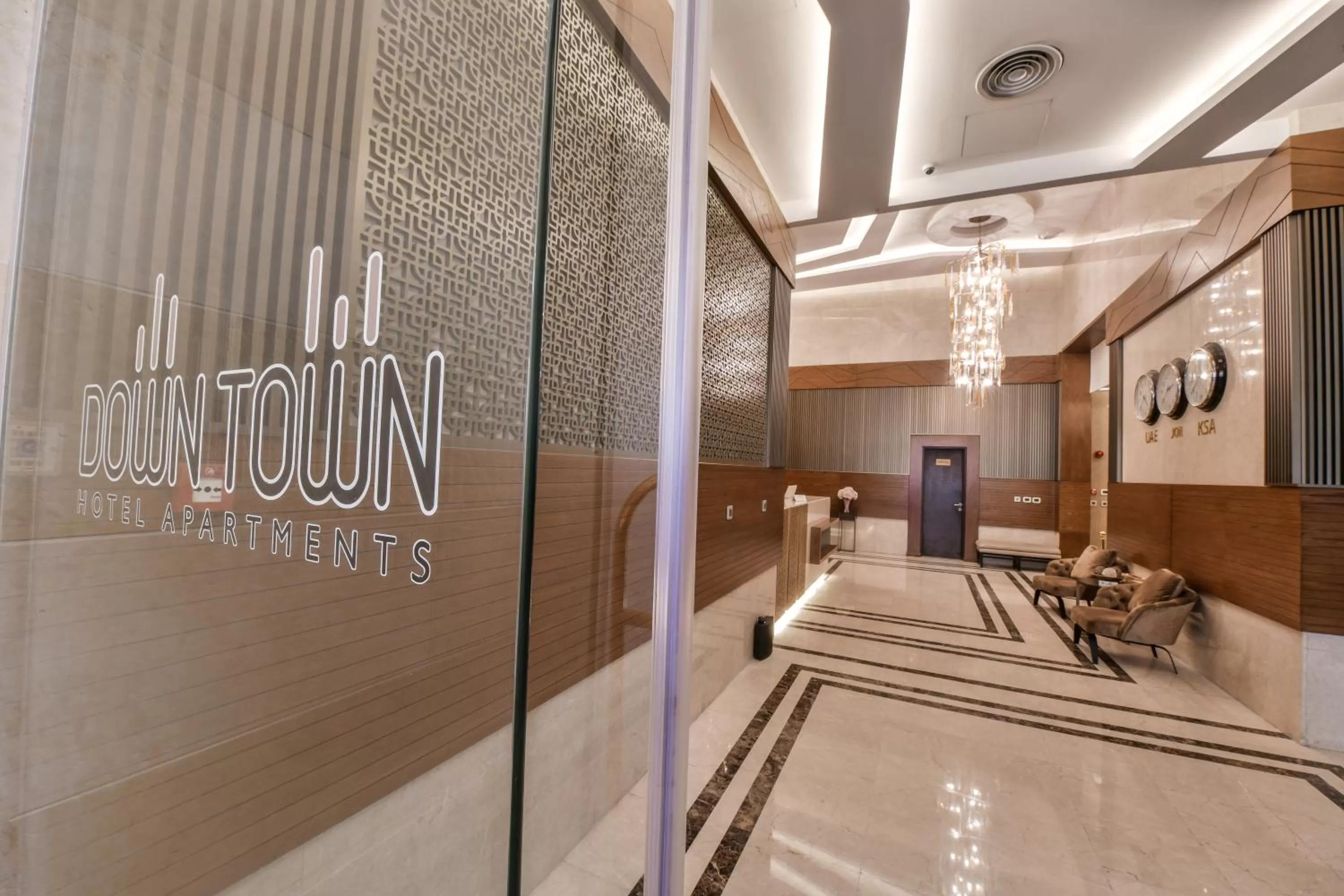 Lobby or reception in Downtown Hotel Apartments