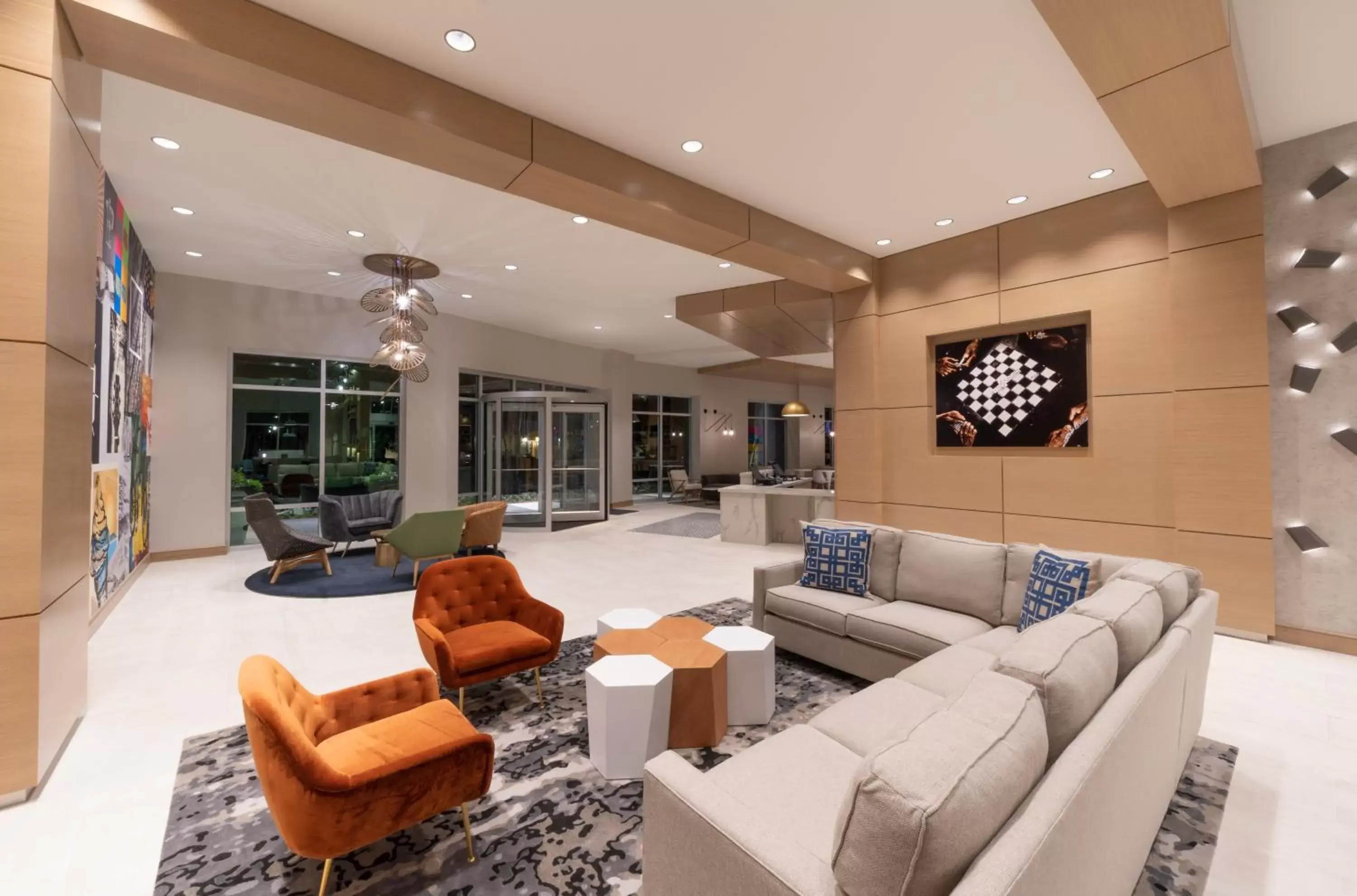 Communal lounge/ TV room, Lobby/Reception in Hyatt Place Sandestin at Grand Blvd