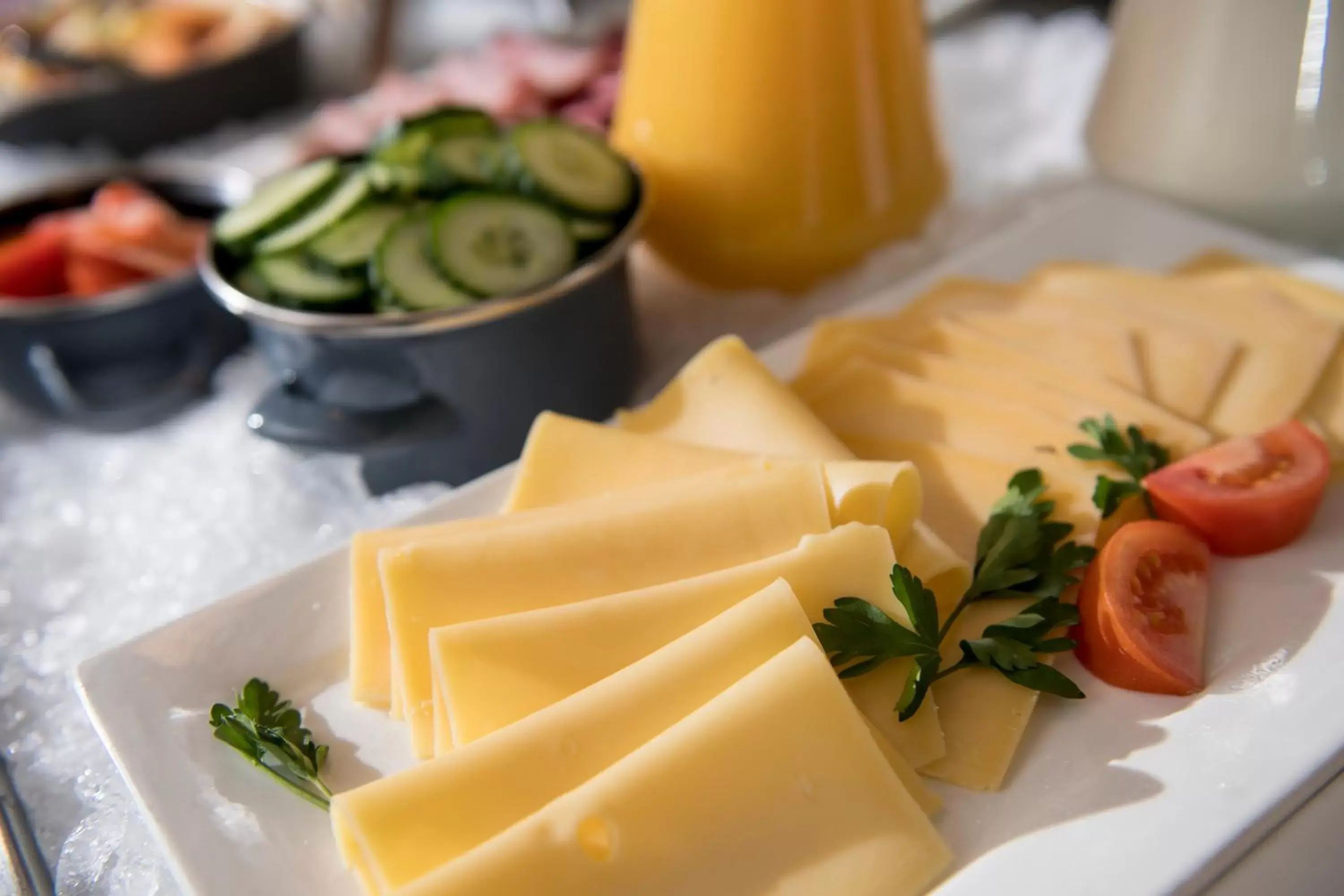 Continental breakfast in Campanile Hotel & Restaurant Rotterdam Oost