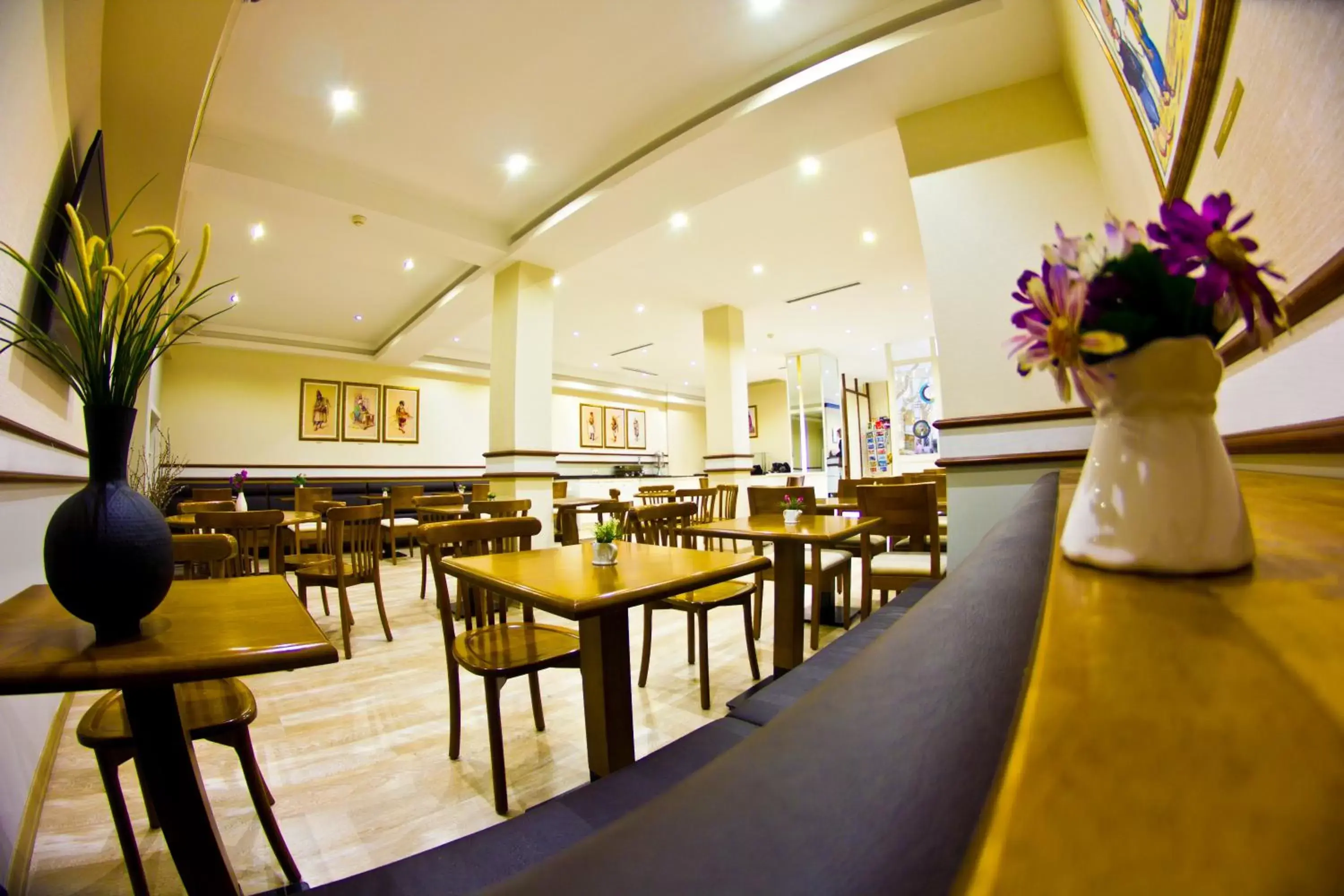 Lounge or bar, Restaurant/Places to Eat in Ilkay Hotel