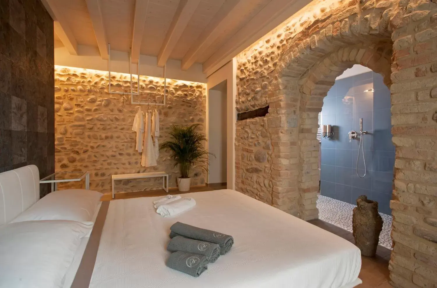 Bed in B&B La Bellavita del Garda Luxury