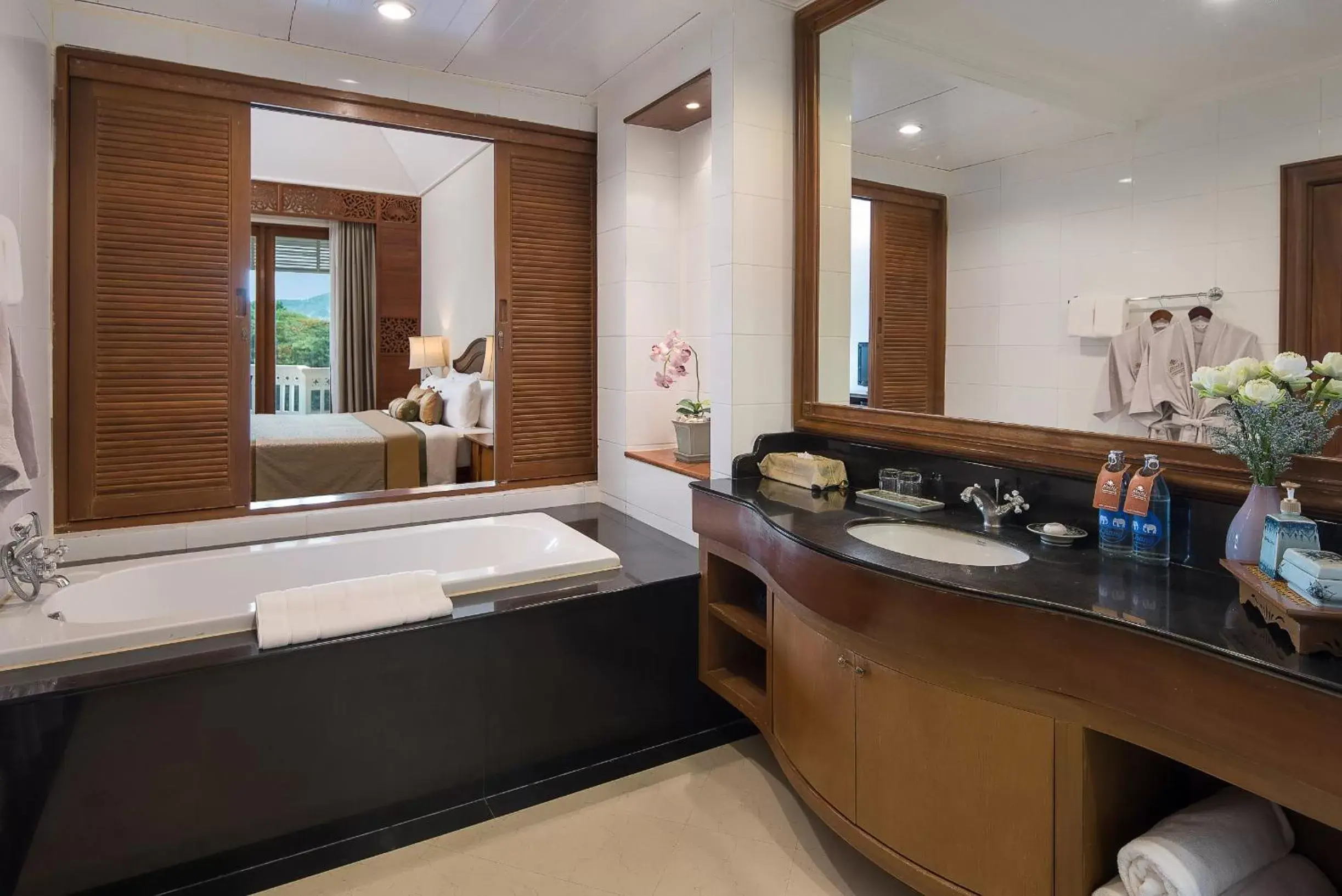 Bathroom in Dheva Mantra Resort Bathroom in Dheva Mantra Resort