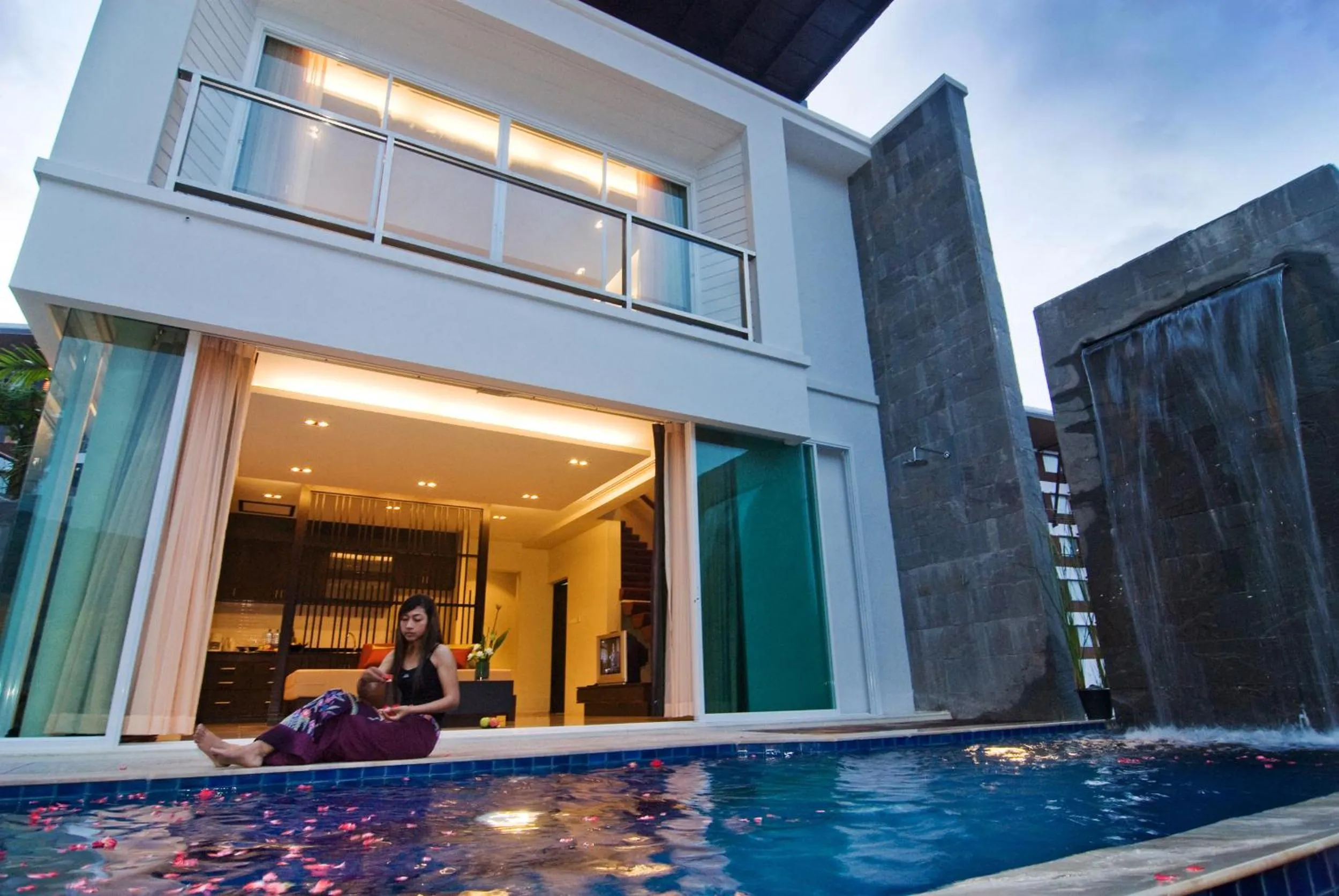 Living room in Peach Blossom Resort & Pool Villa - SHA Plus