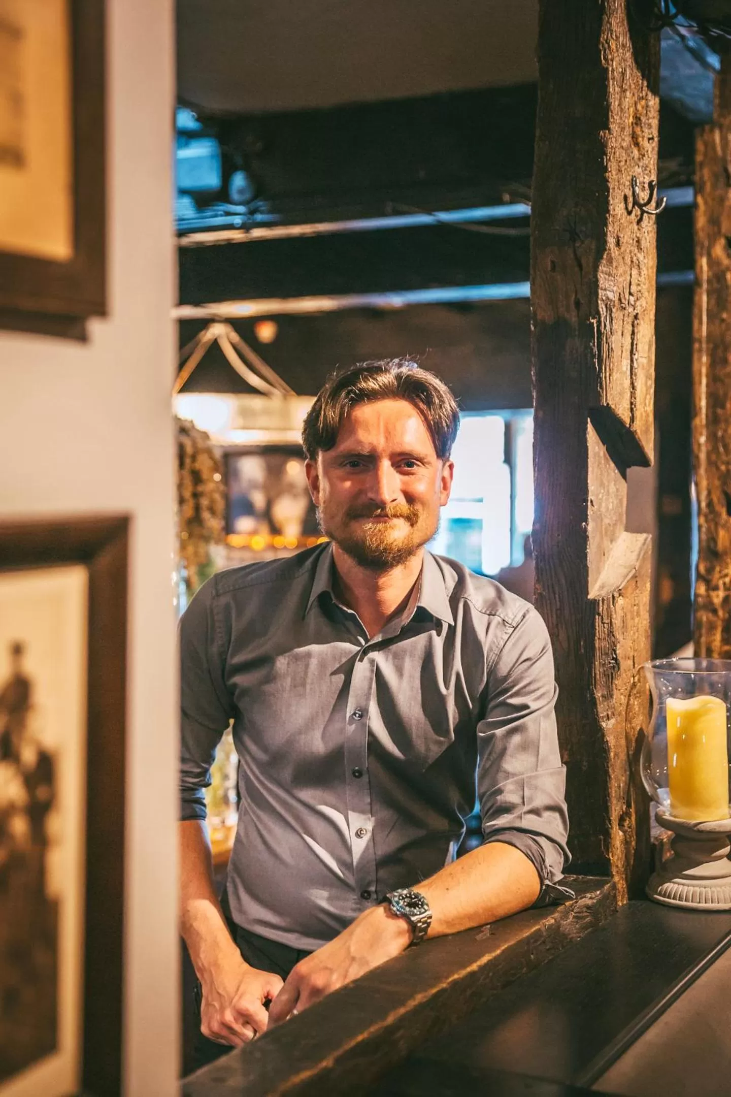 Staff in Rose & Crown Inn