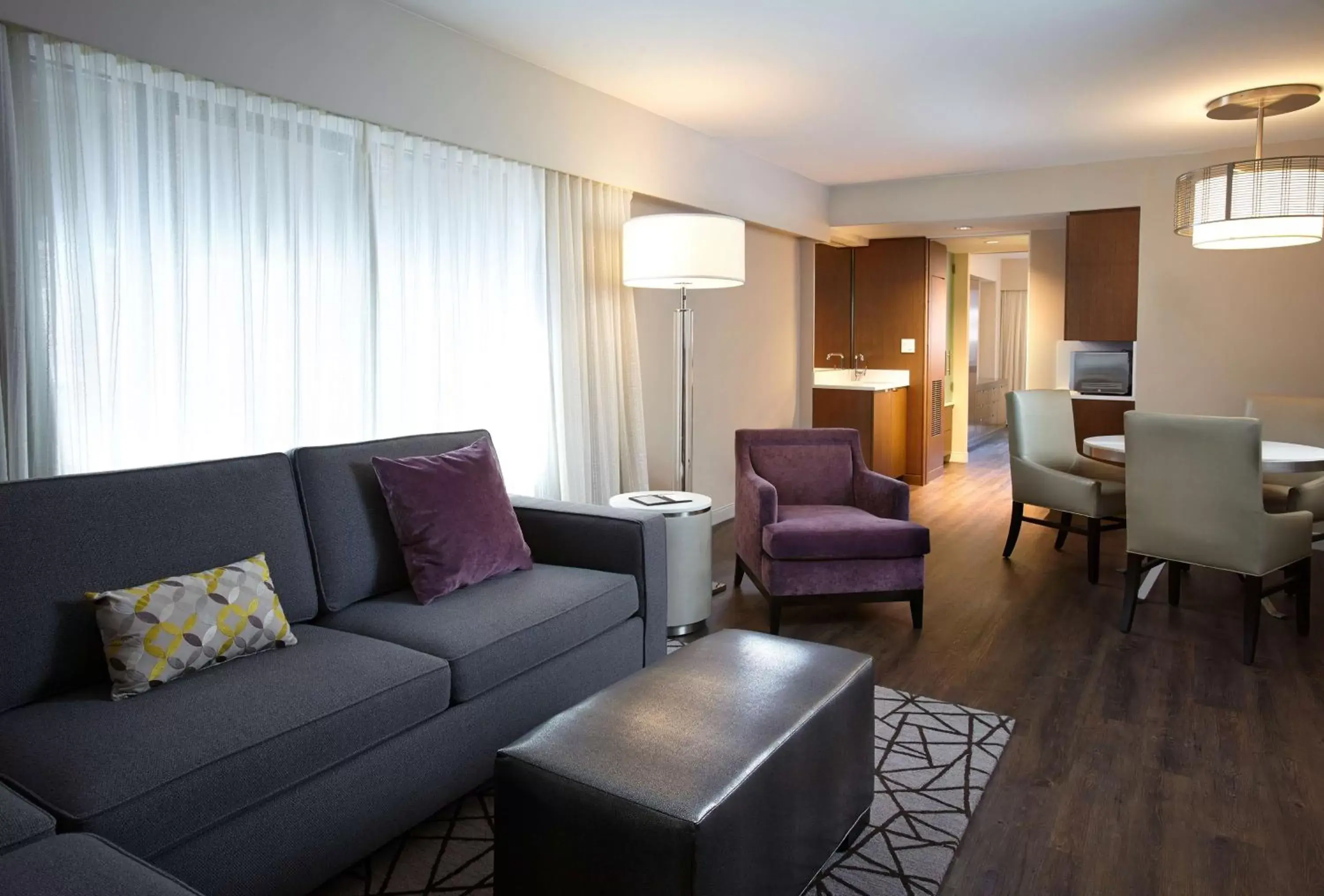 Bedroom, Seating Area in Hilton Club The District Washington DC