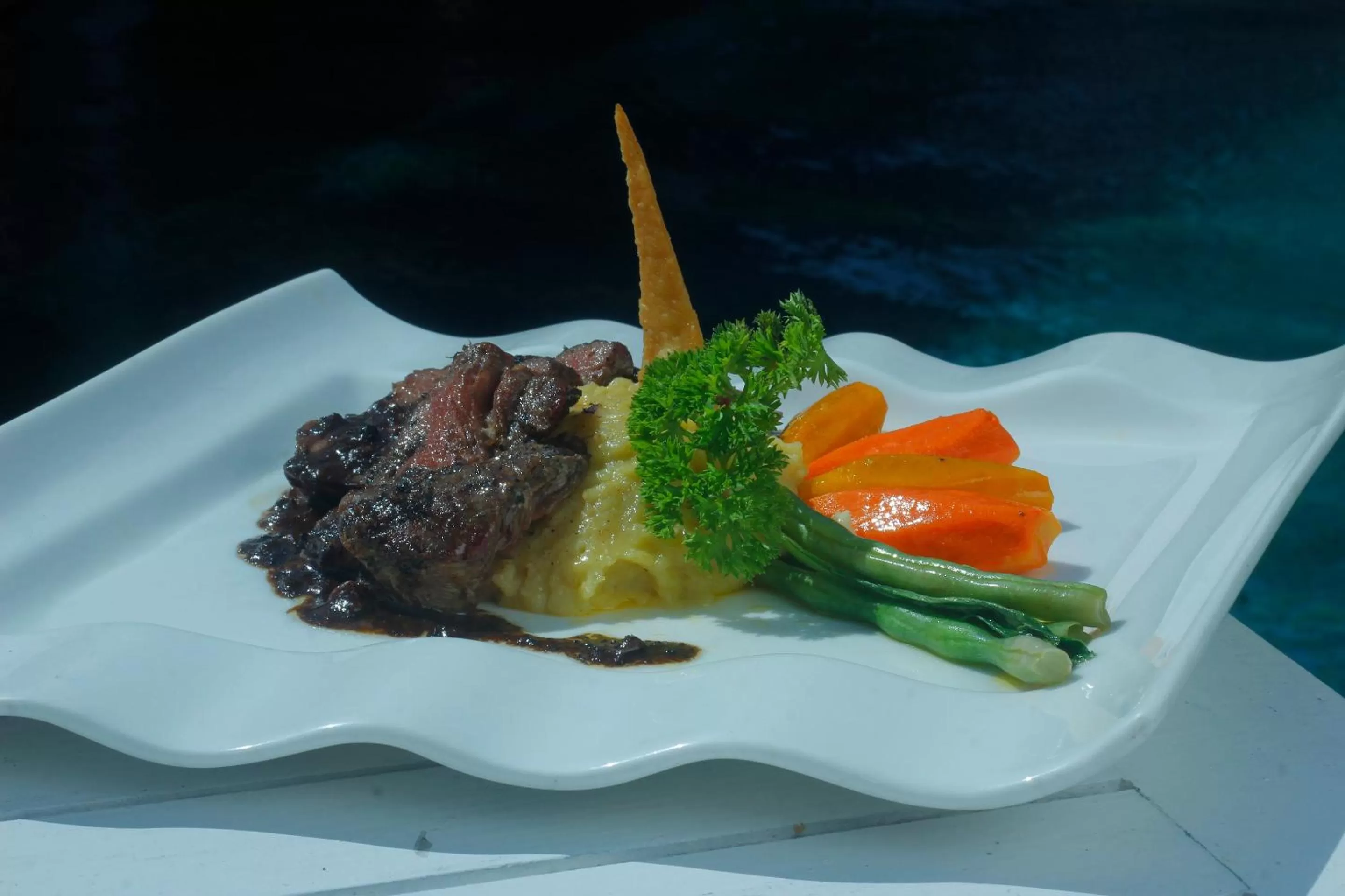 Lunch in The Trawangan Resort