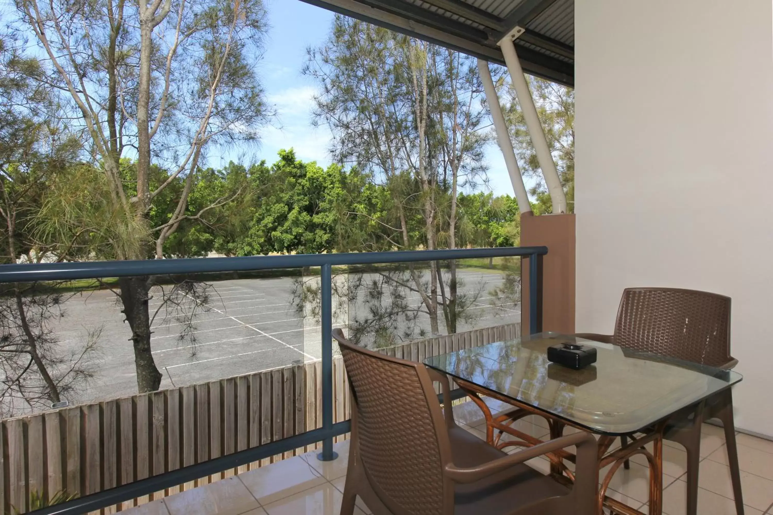 Balcony/Terrace in Novena Palms Motel