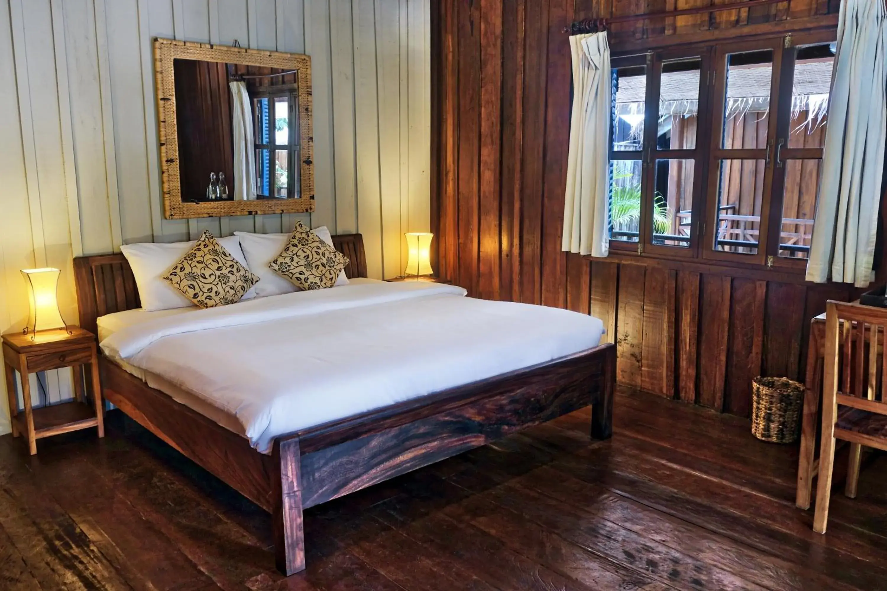 Bedroom, Bed in Sok San Beach Resort