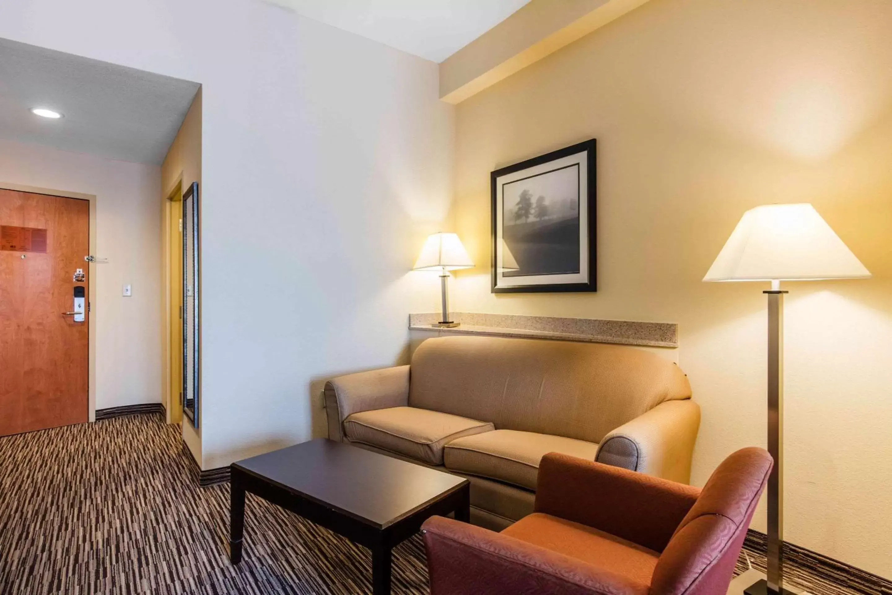 Photo of the whole room, Seating Area in Comfort Suites Murfreesboro