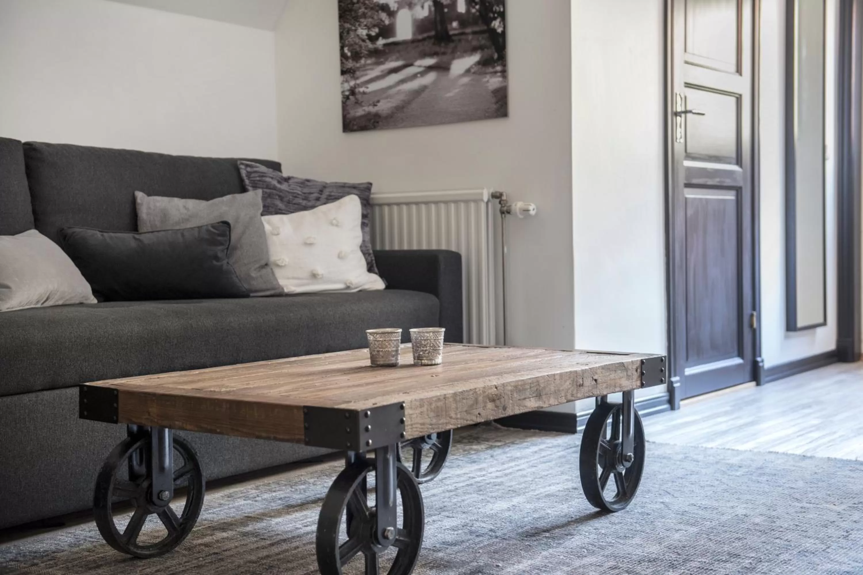 Living room in Hotell Repet