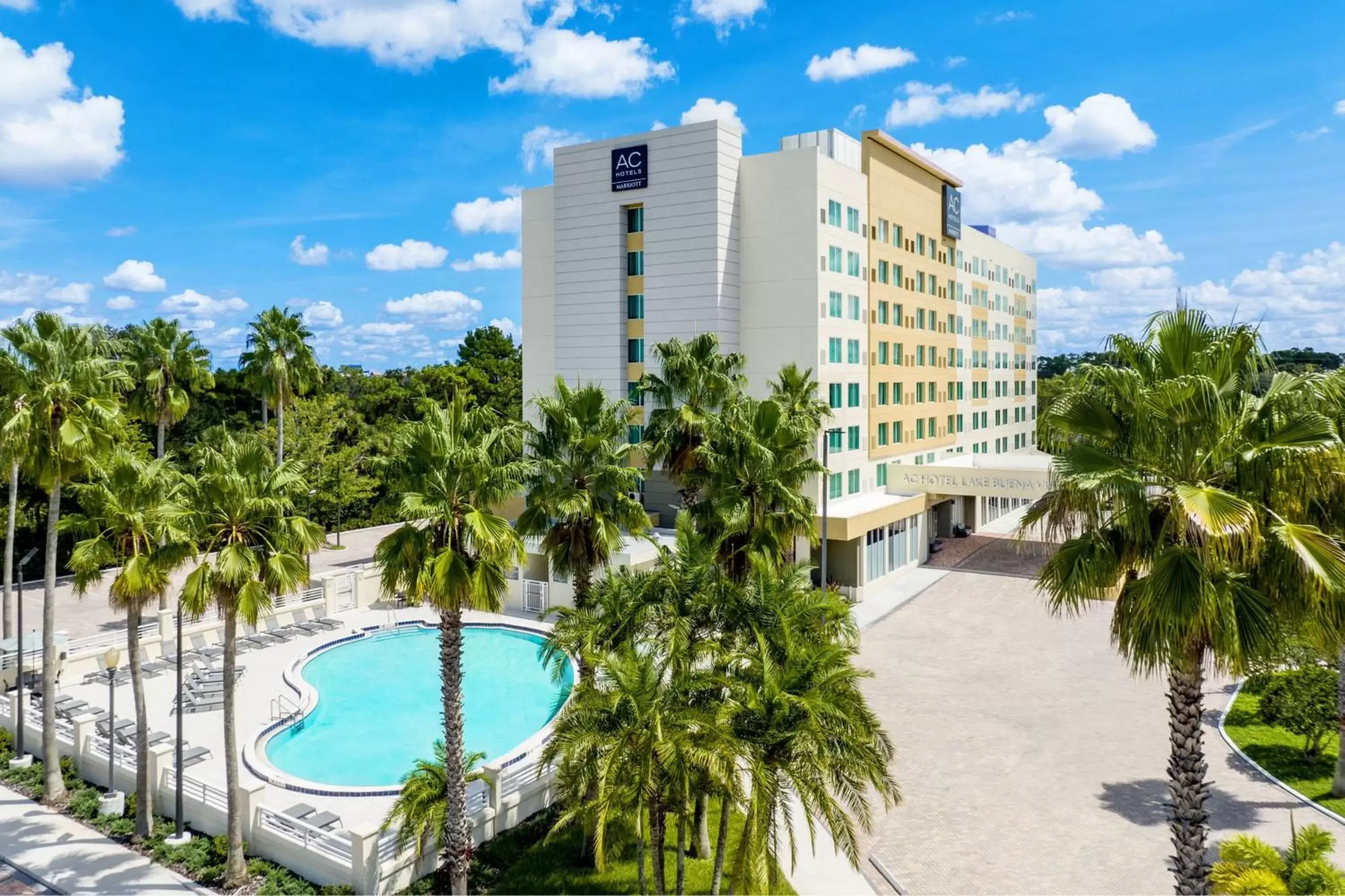 Property building, Pool View in AC Hotel by Marriott Orlando Lake Buena Vista