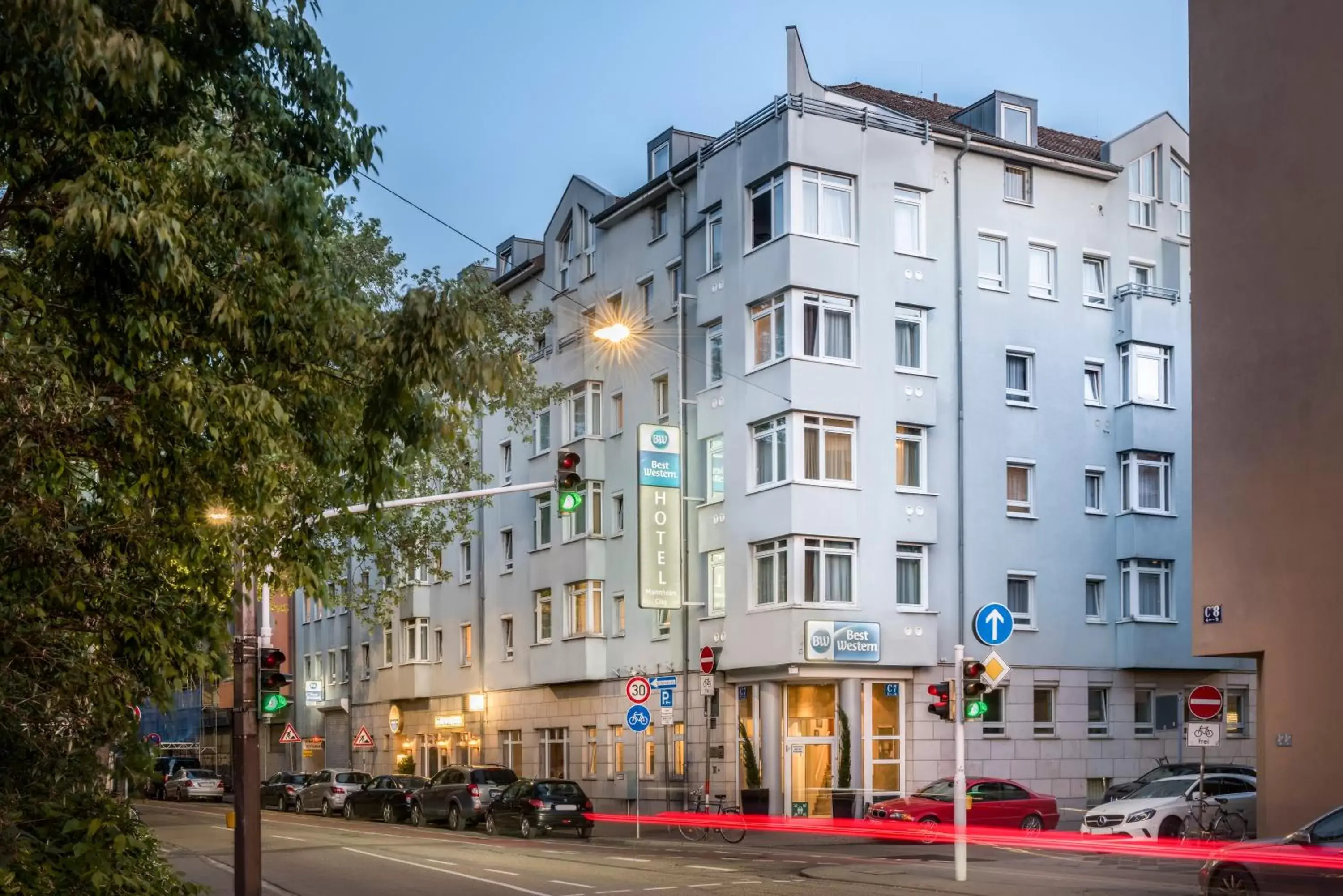 Facade/entrance in Best Western Hotel Mannheim City