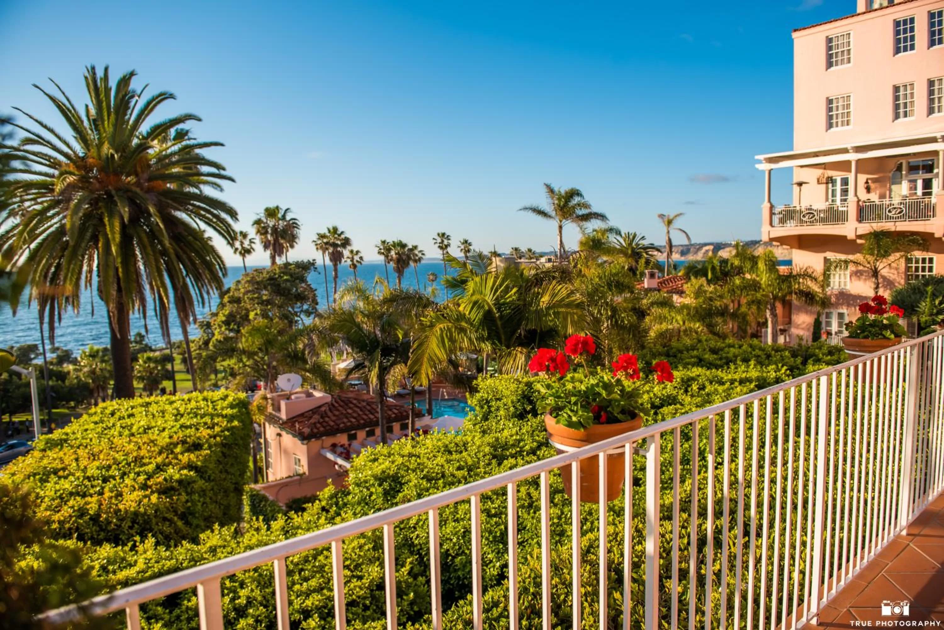 Property building in La Valencia Hotel