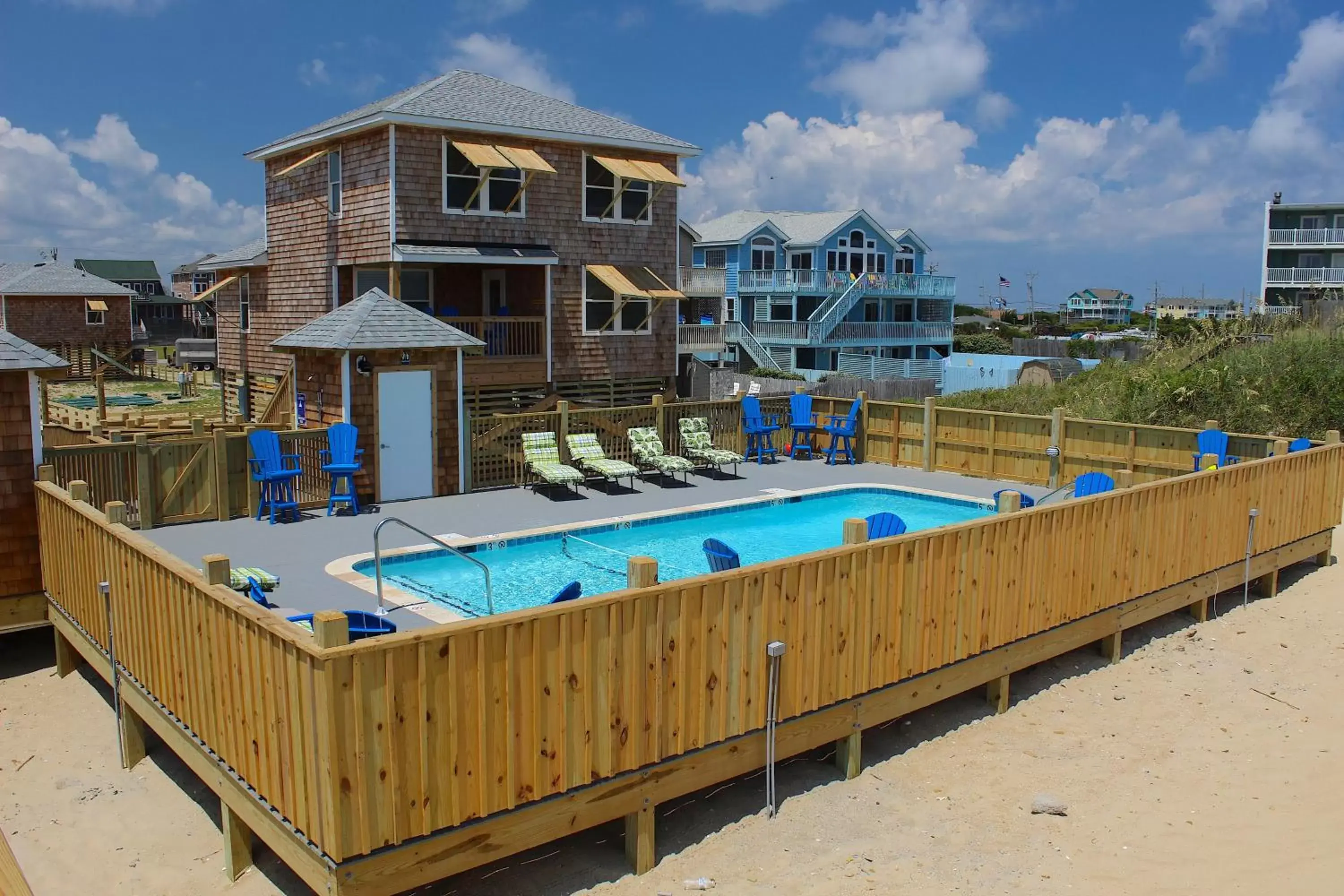 Swimming pool, Pool View in Whalebone Ocean Cottages by KEES Vacations