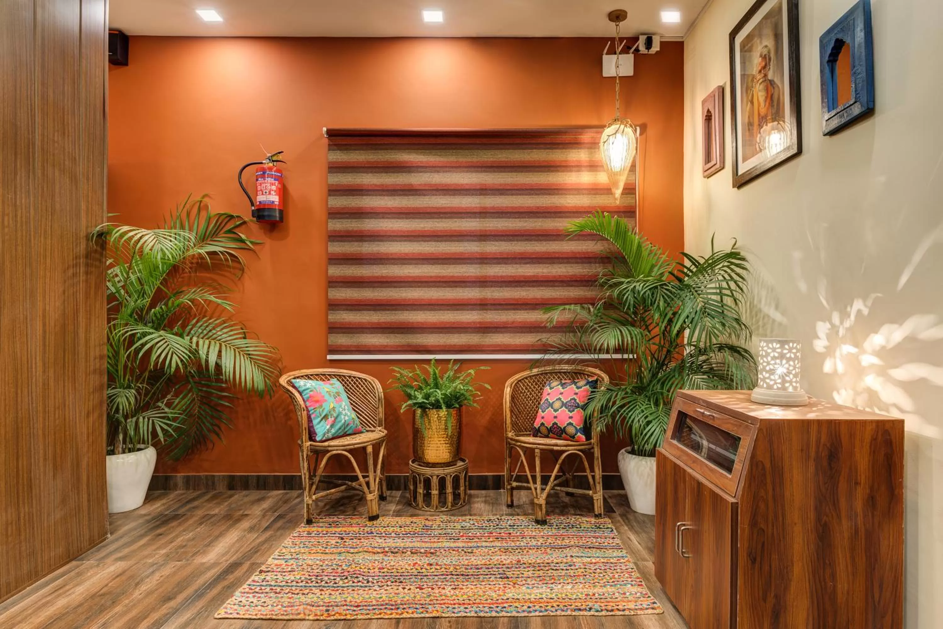 Lobby or reception in Hotel Sethi Legacy