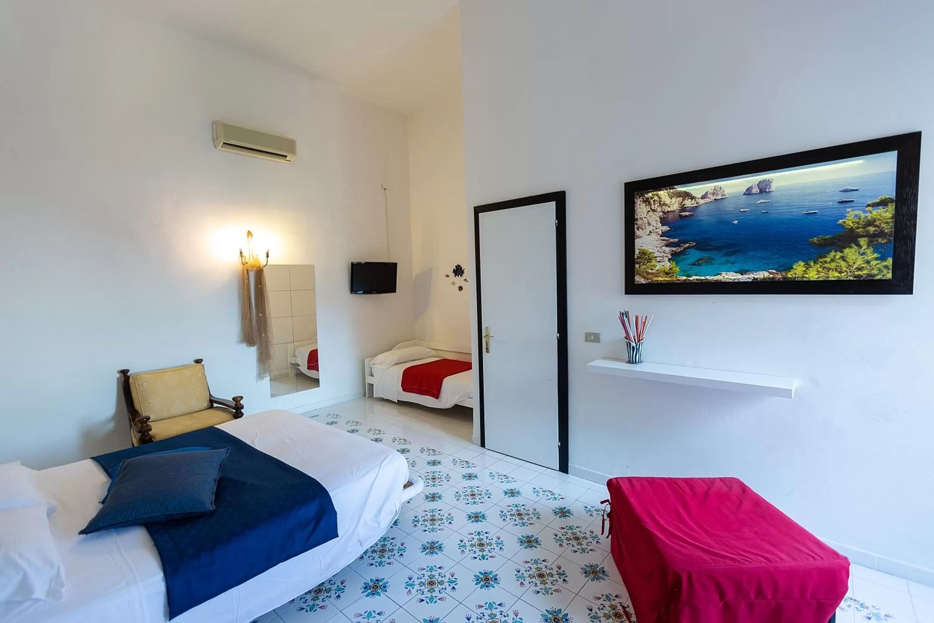 Bedroom, Bed in Hotel Vietri Coast