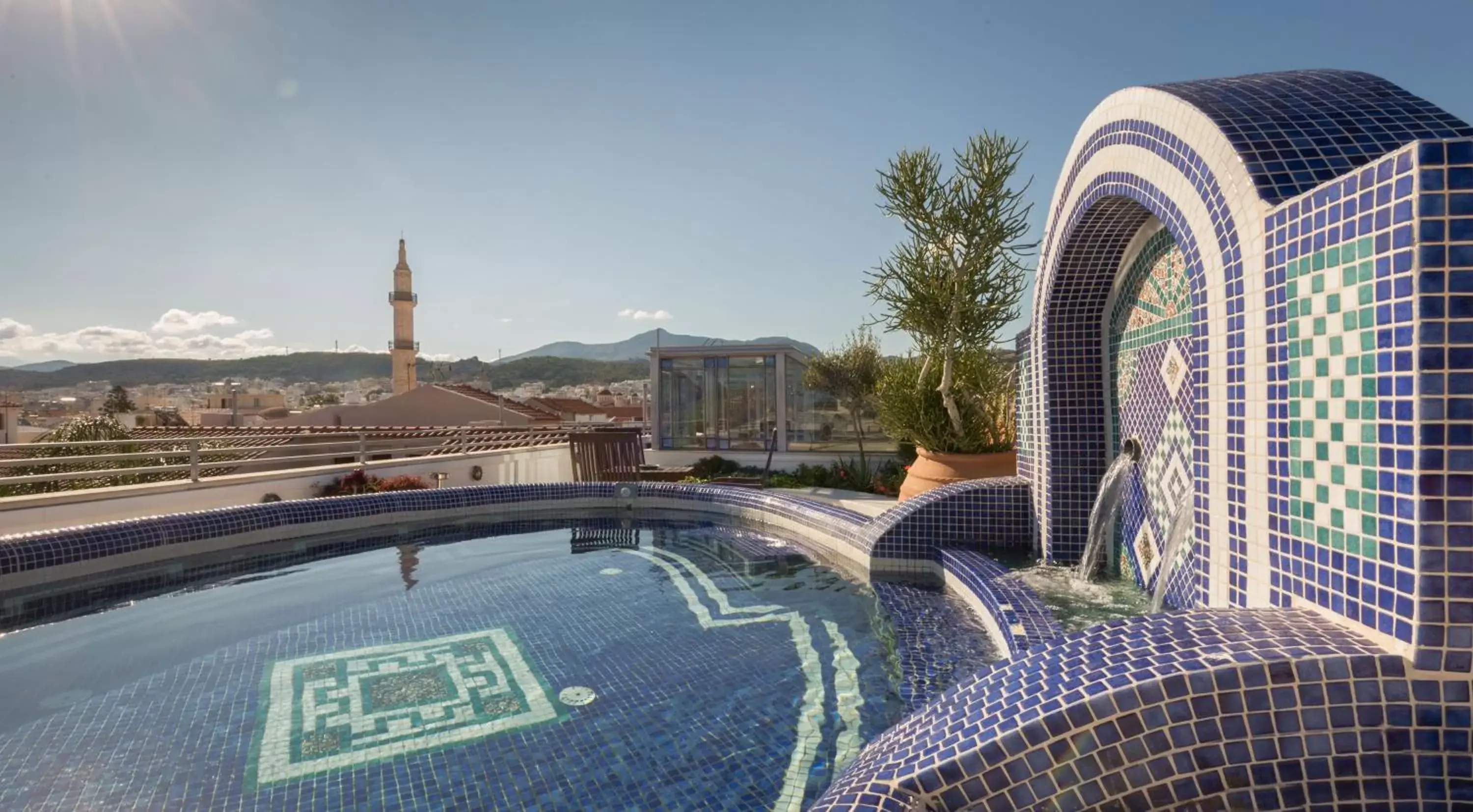 Swimming Pool in Avli Lounge Apartments