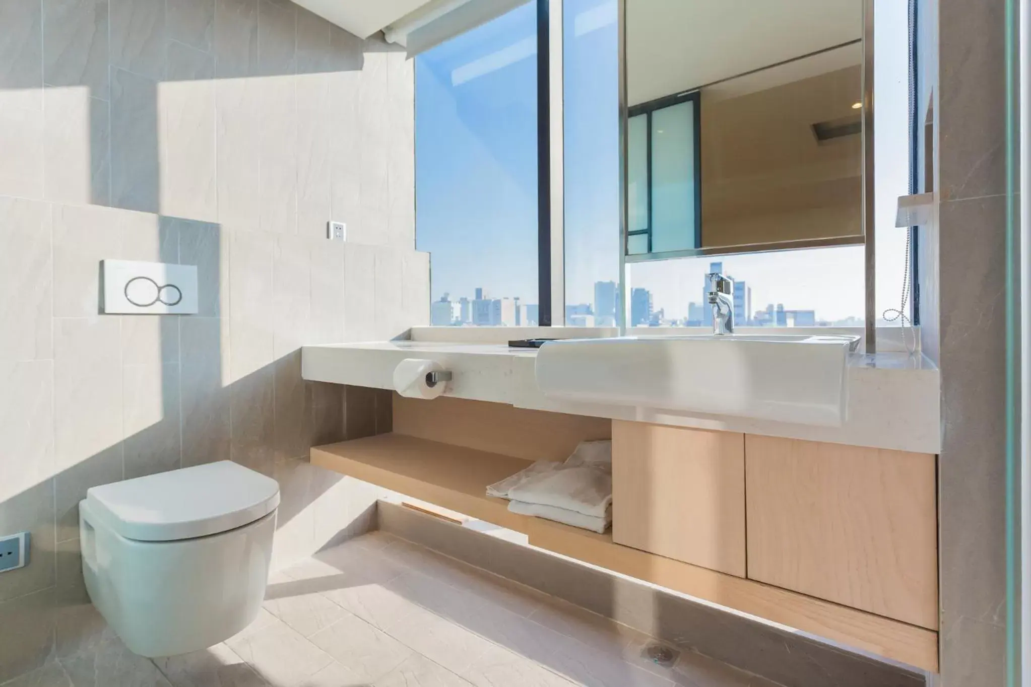 Bathroom in FX Hotel Tainan