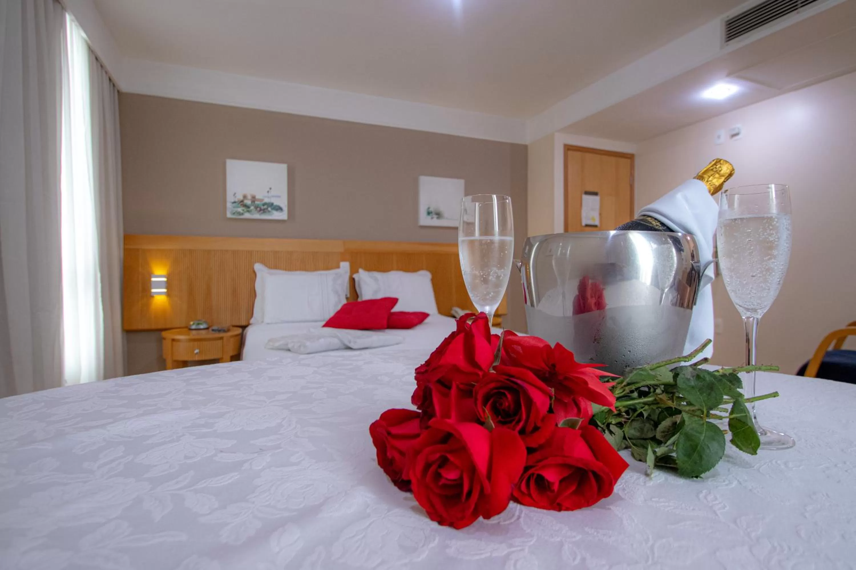 Decorative detail, Bed in Belo Horizonte Plaza