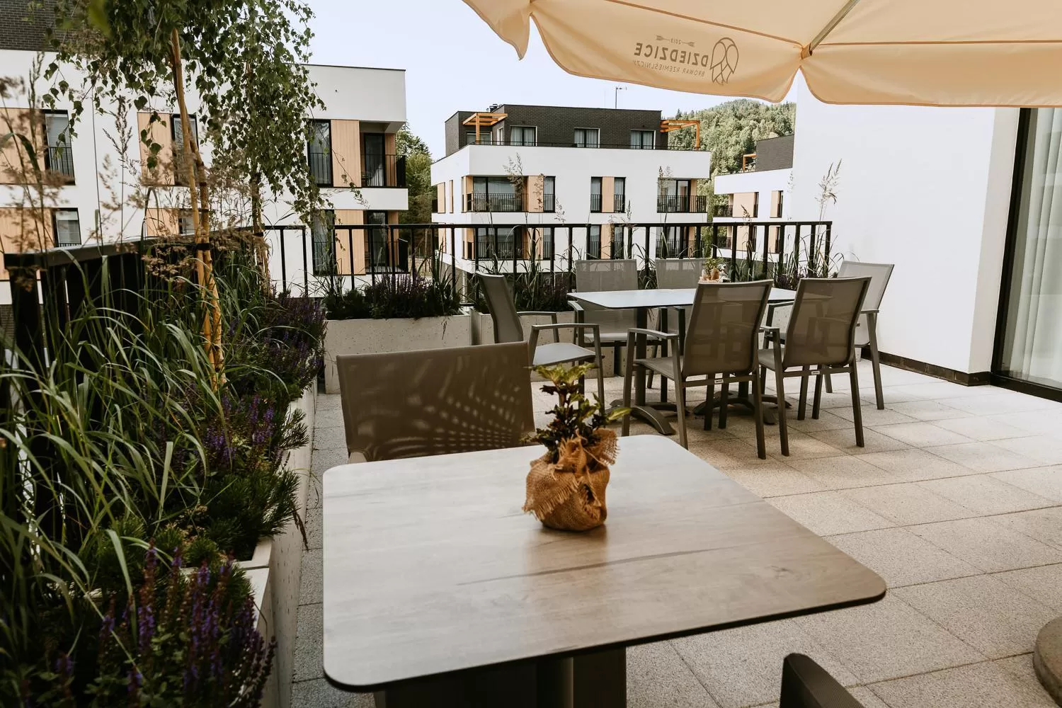 Balcony/Terrace in VISLOW Resort