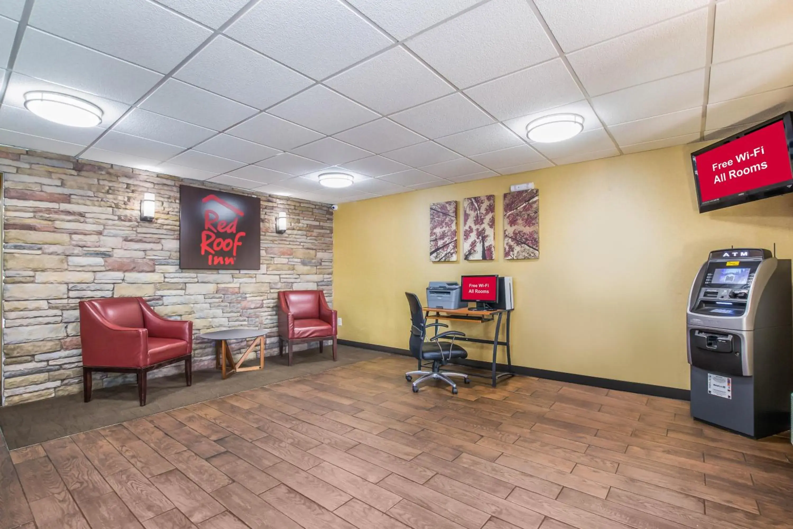 Lobby or reception in Red Roof Inn Cincinnati Airport–Florence/ Erlanger
