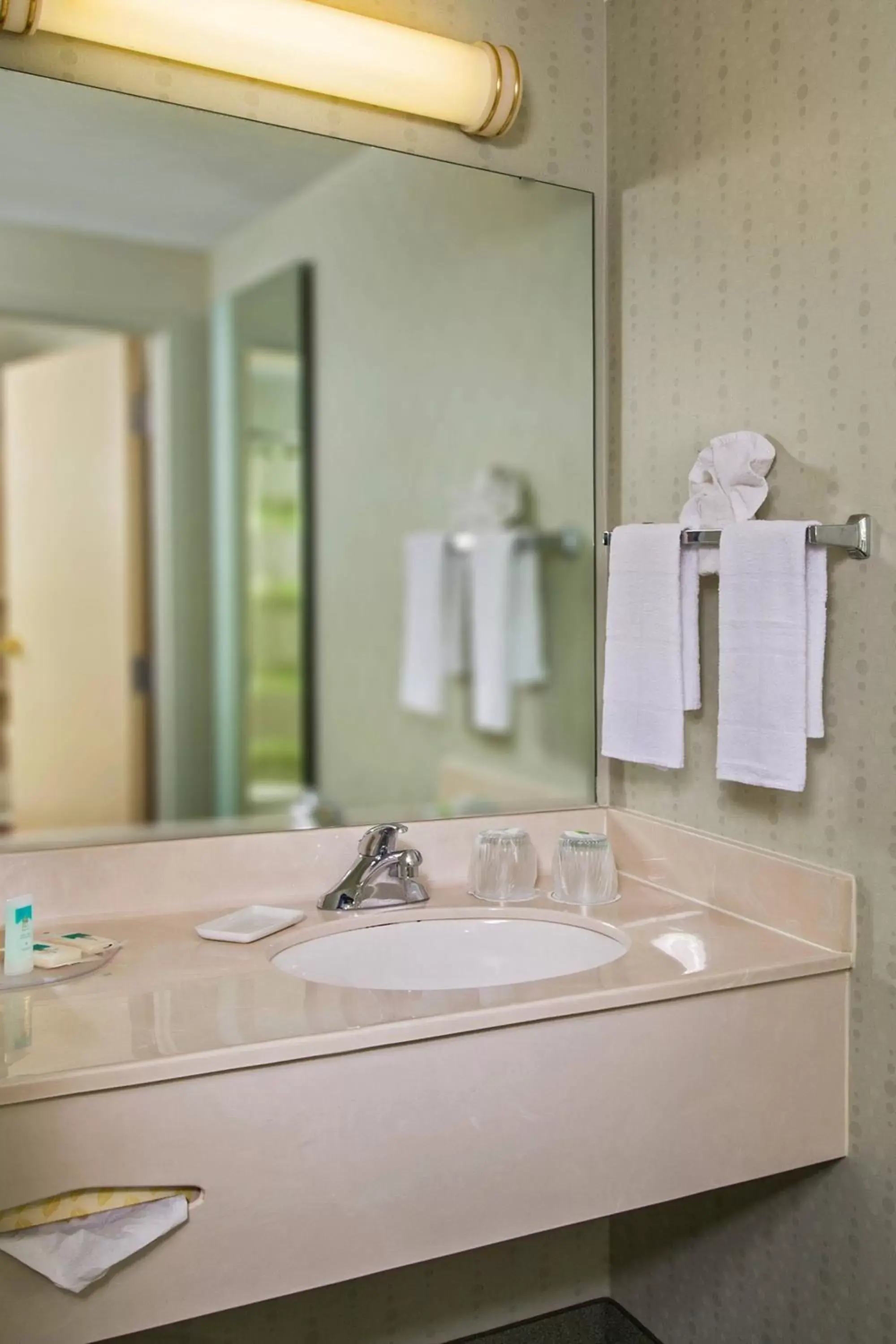 Bathroom in SpringHill Suites Charlotte University Research Park