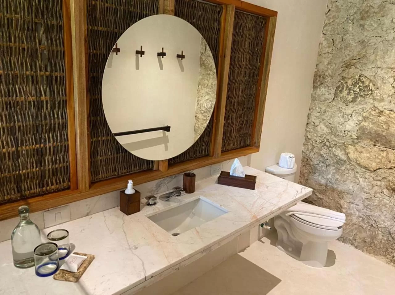 Bathroom in Hotel Pocna Tulum
