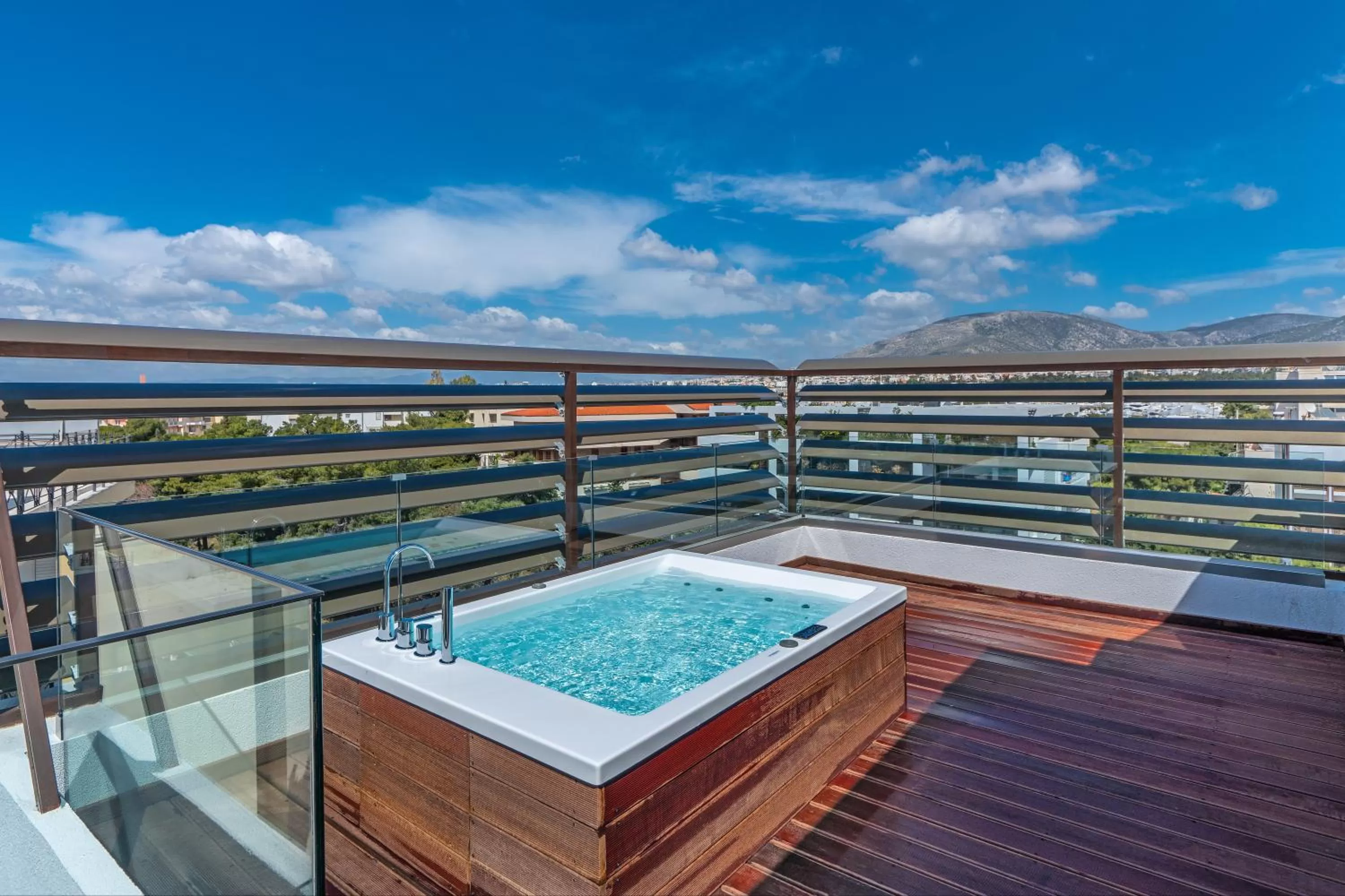 Balcony/Terrace in Glyfada Riviera Hotel