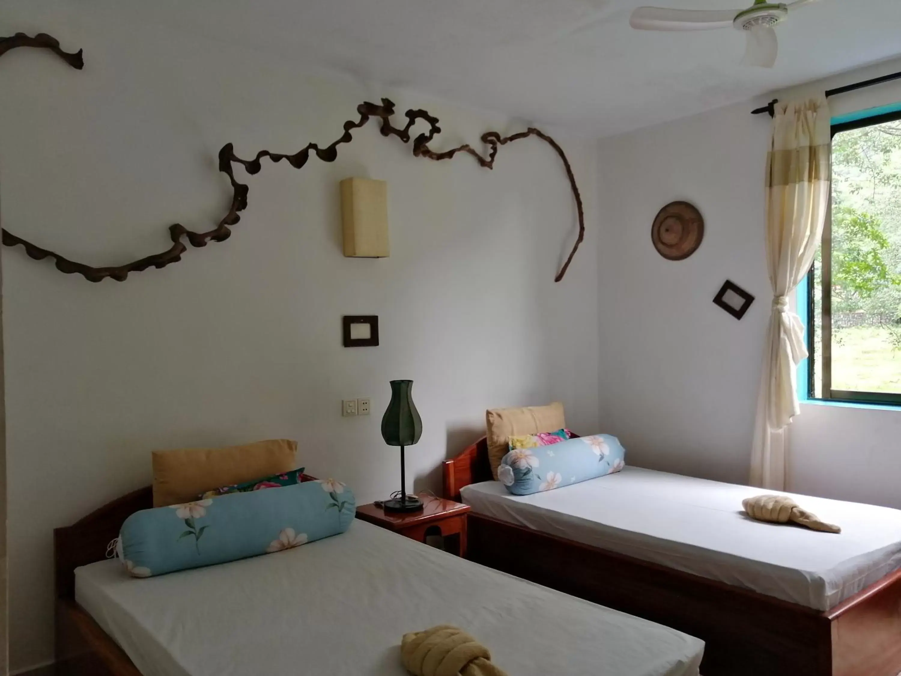 Classic Twin Room in Hotel de la Plage Classic Twin Room in Hotel de la Plage