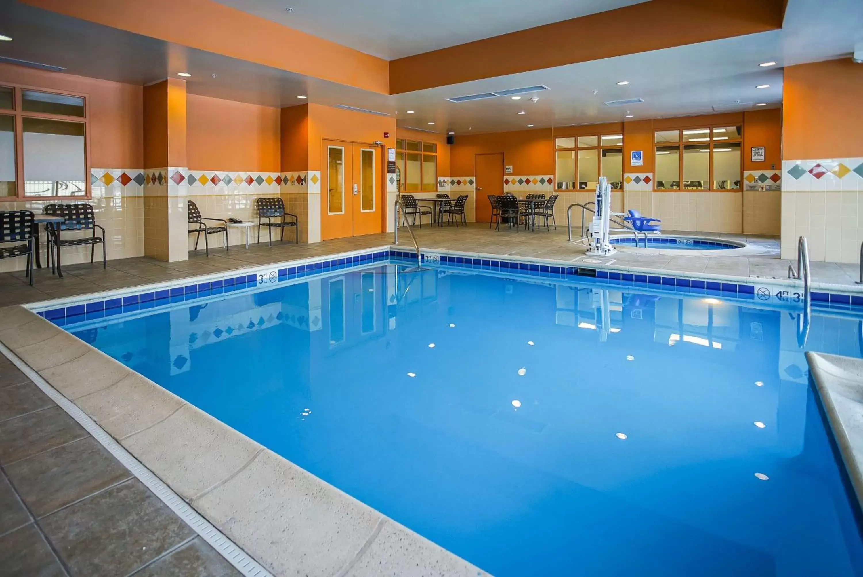 Pool view, Swimming Pool in Hilton Garden Inn Kankakee