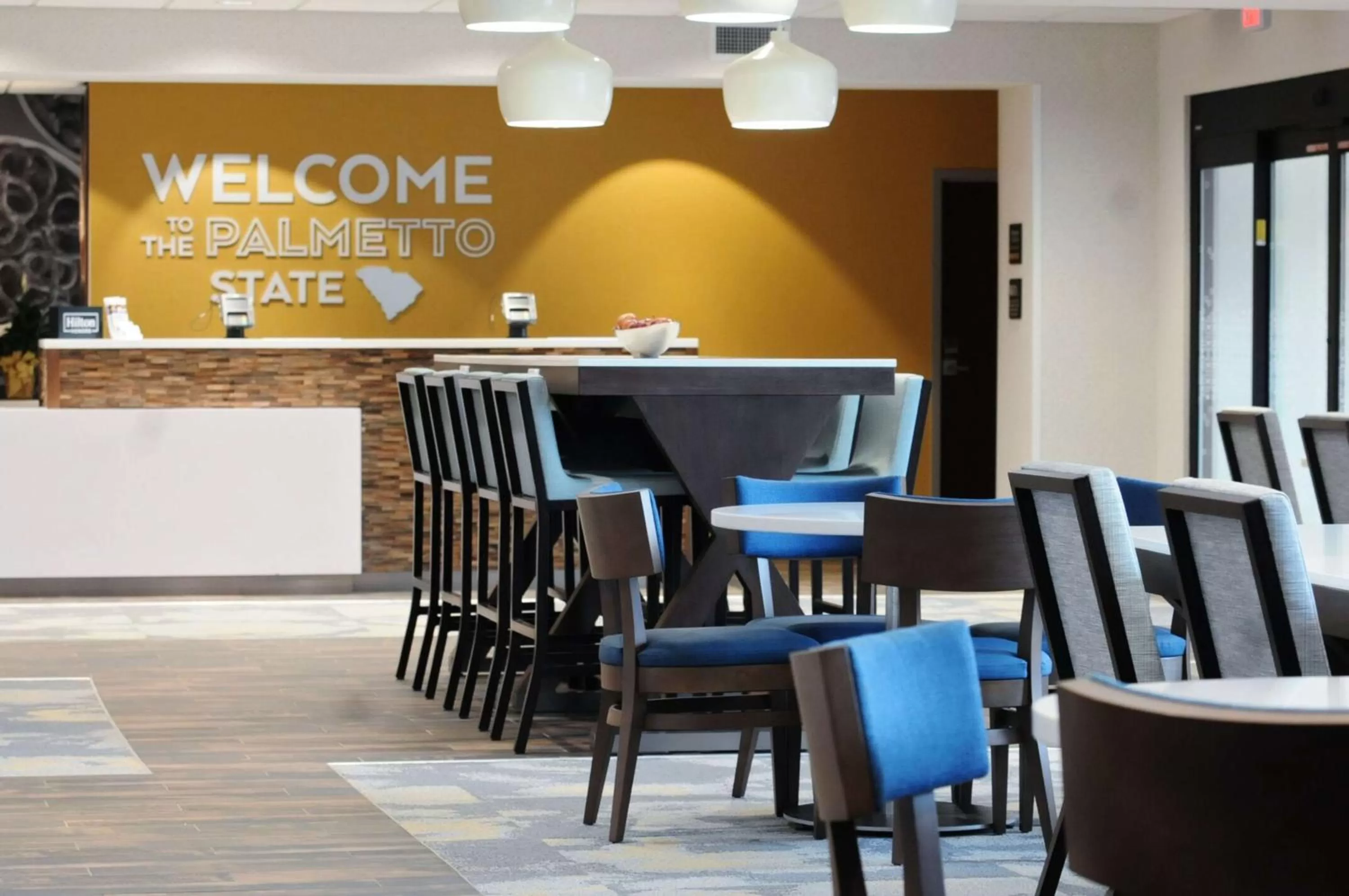 Lobby or reception in Hampton Inn Camden, SC