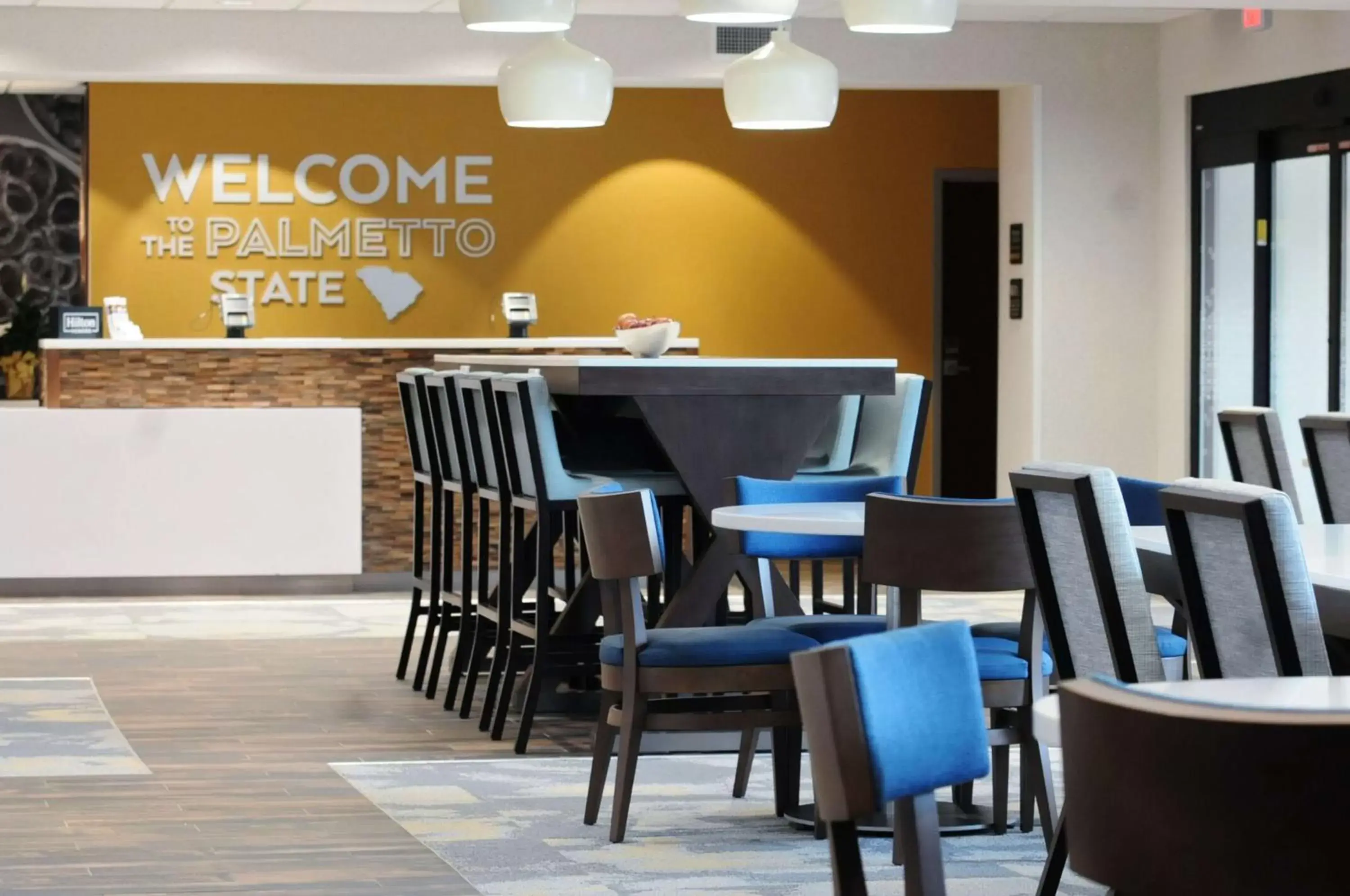 Lobby or reception in Hampton Inn Camden, SC Lobby or reception in Hampton Inn Camden, SC