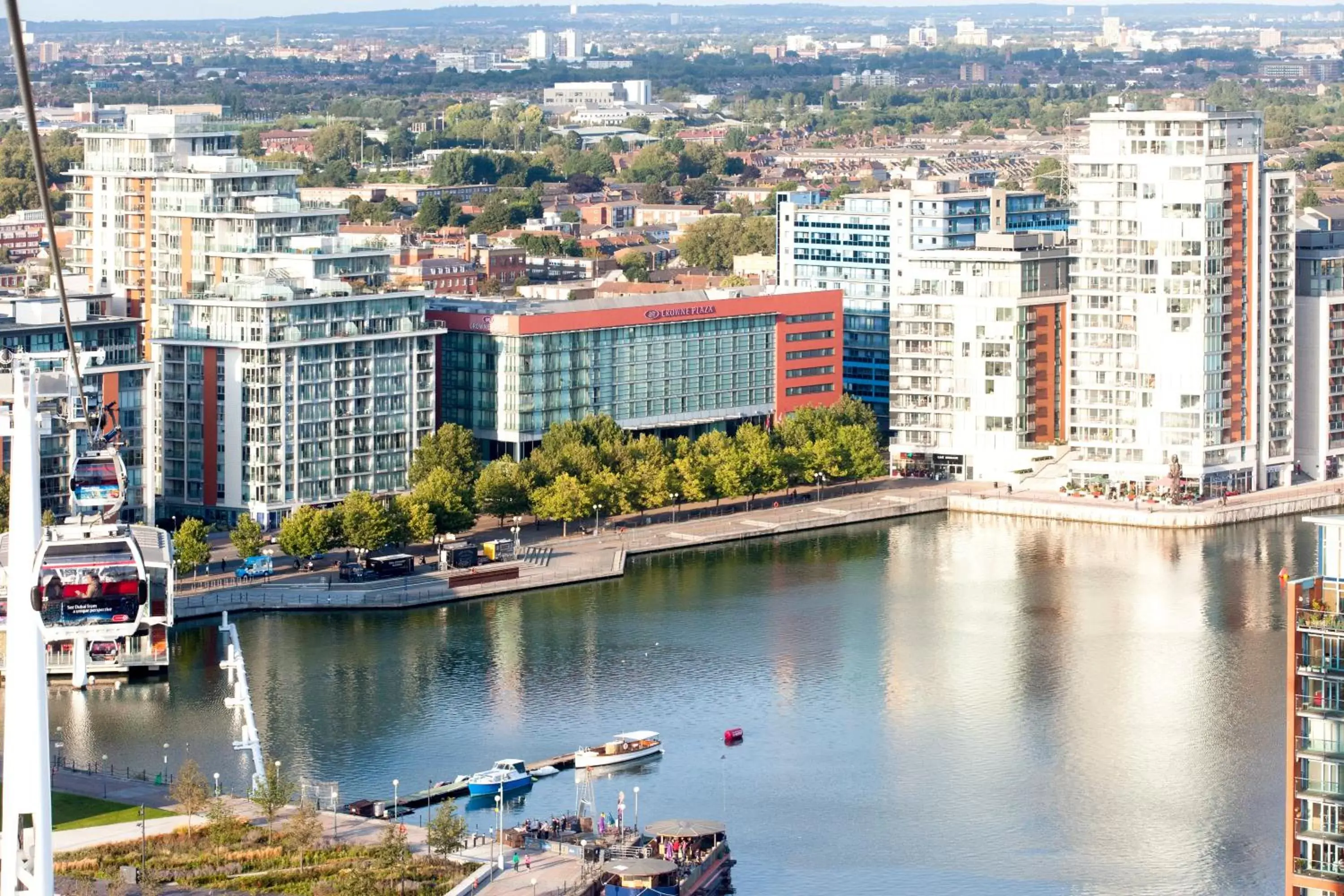 Property building in Crowne Plaza London - Docklands, an IHG Hotel