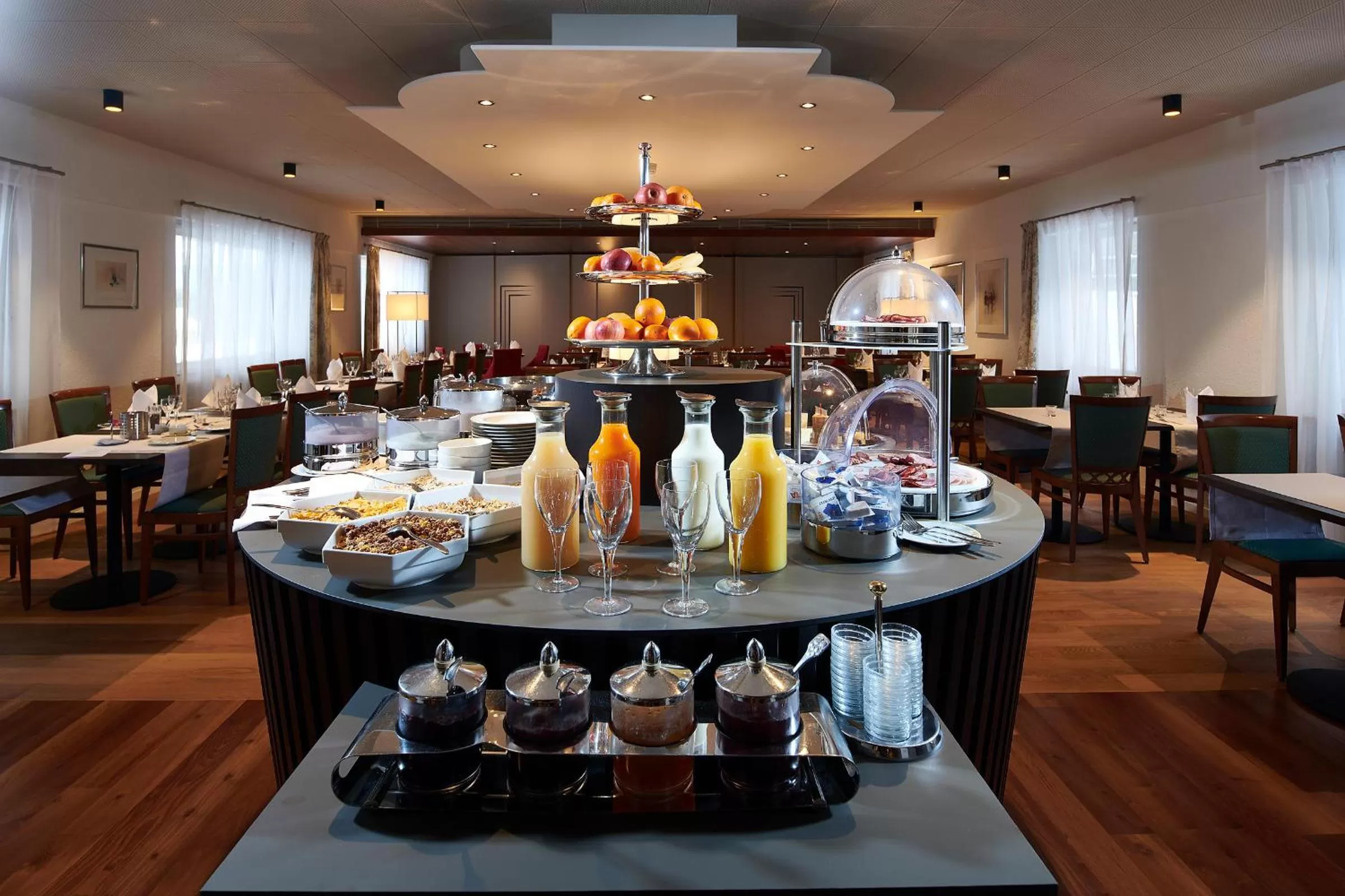 Buffet breakfast in Hotel Bristol Relais du Silence Superior