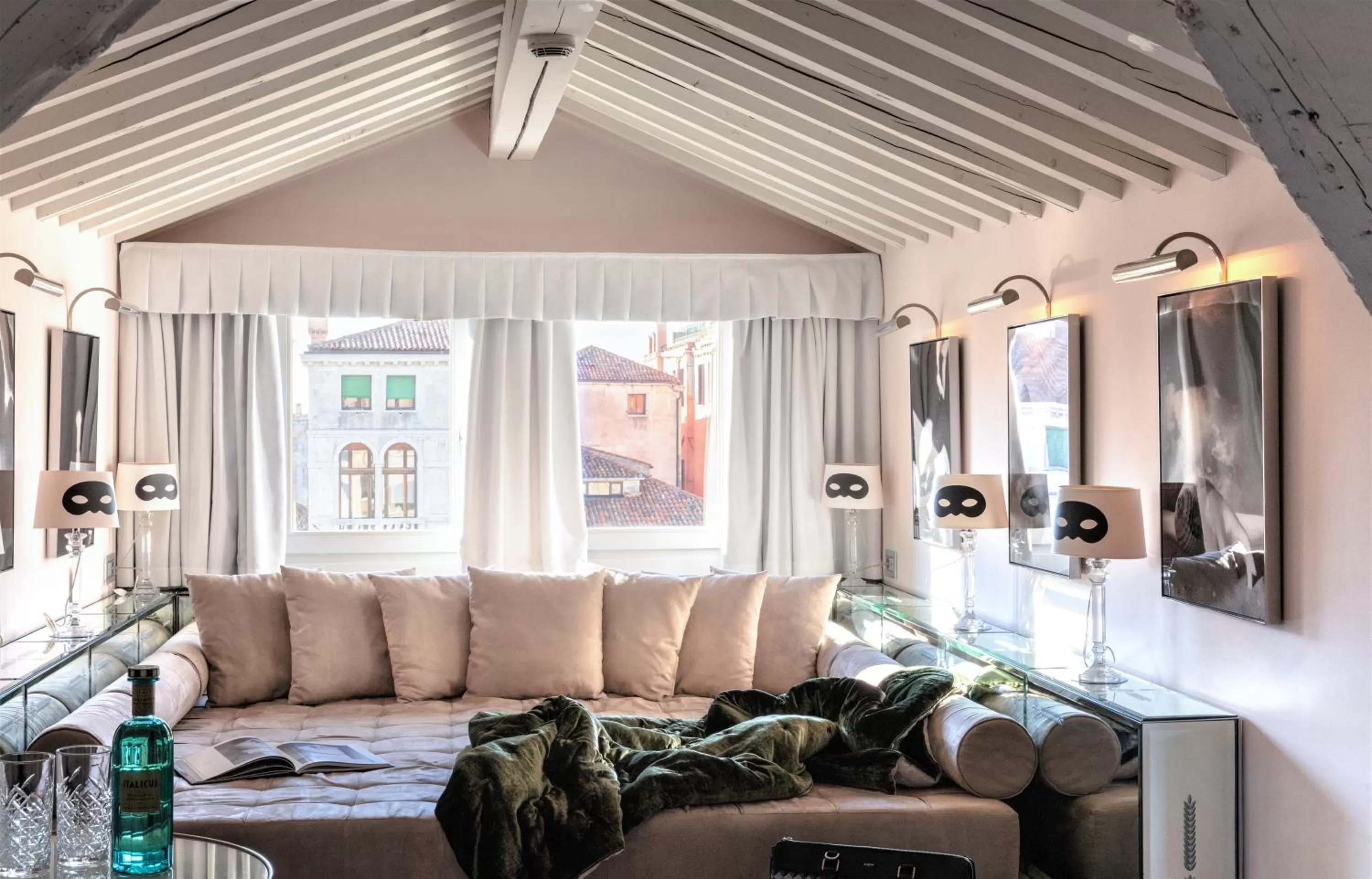 Living room in Hotel Palazzina Grassi