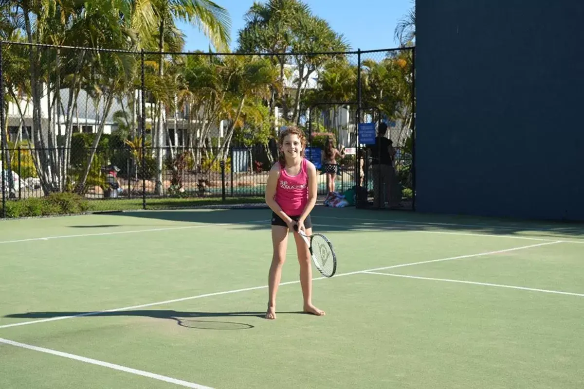 Tennis/Squash in Ivory Palms Resort Noosa