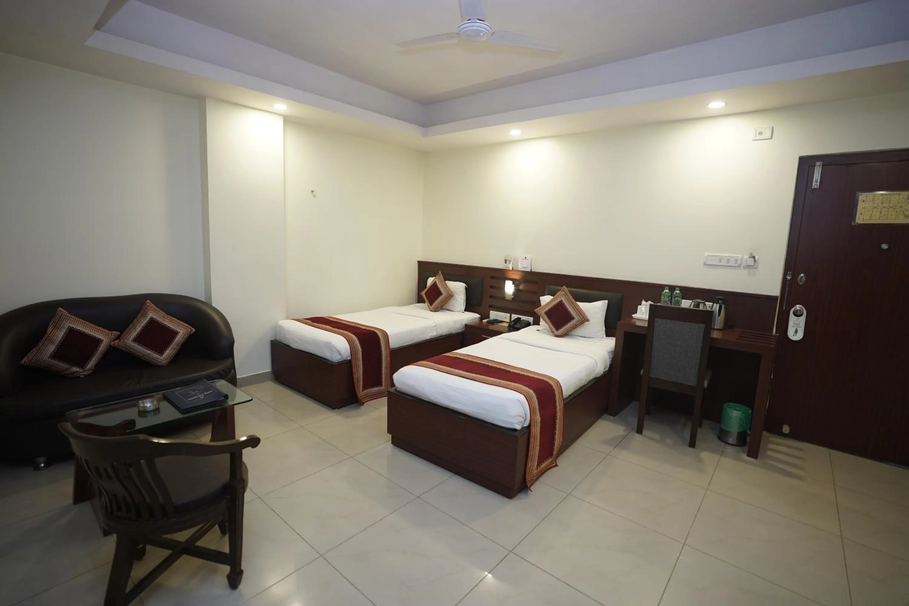 Bed in HOTEL AVN GRAND