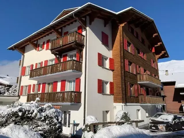 Winter in Hotel de la Poste Verbier