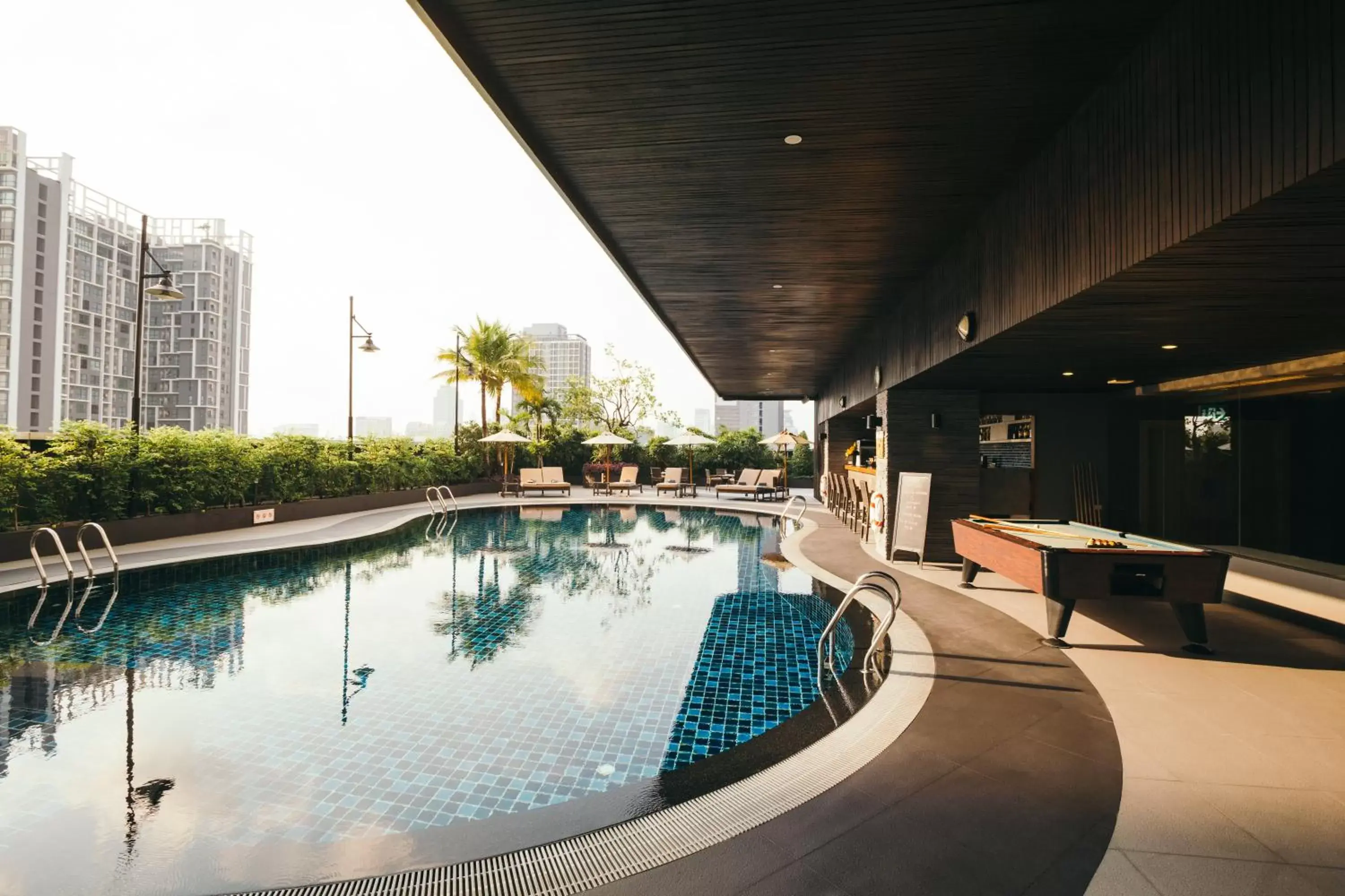 Activities, Swimming Pool in Grand Fortune Hotel Bangkok - SHA Extra Plus
