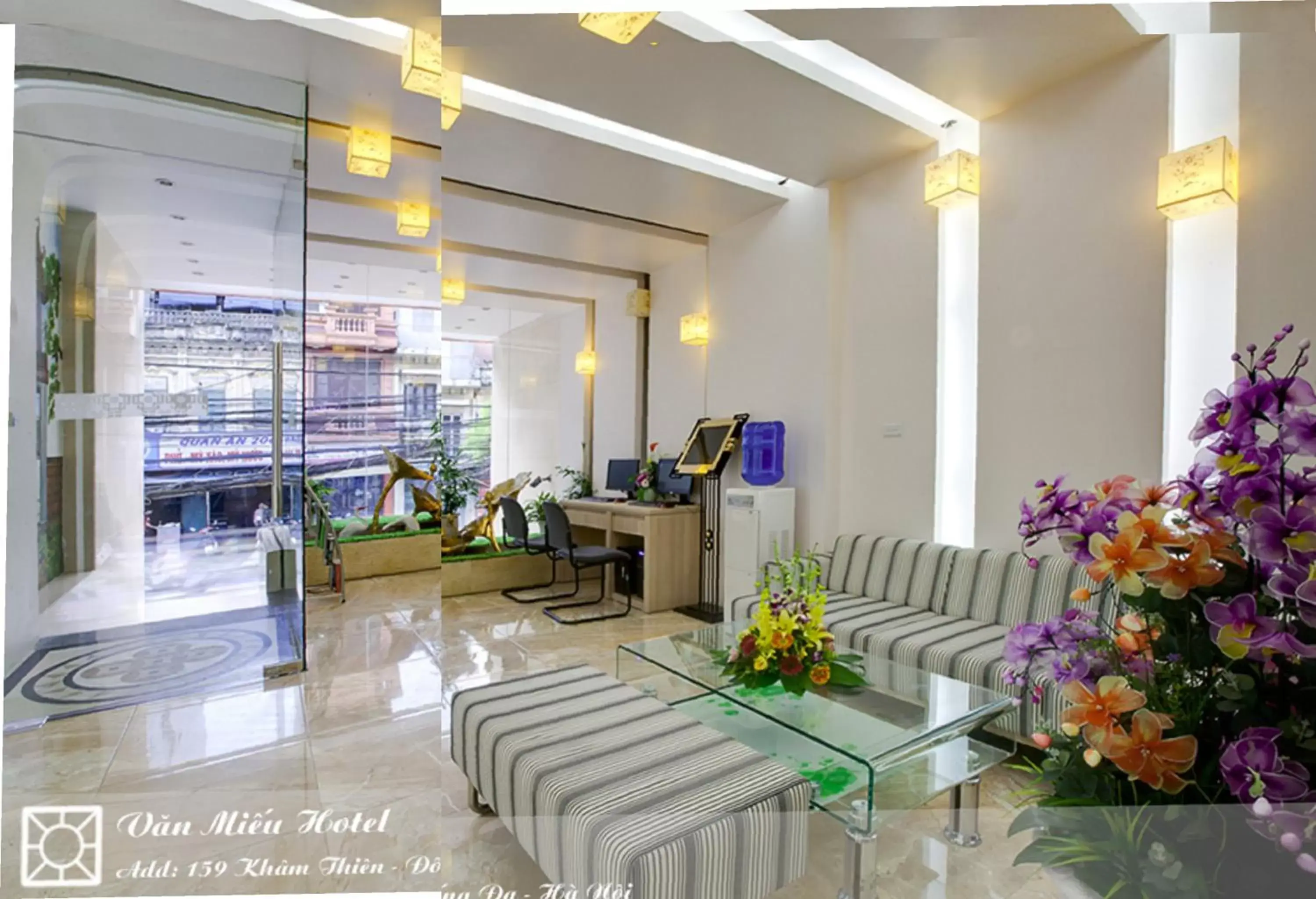 Lobby or reception in Van Mieu 2 Hotel