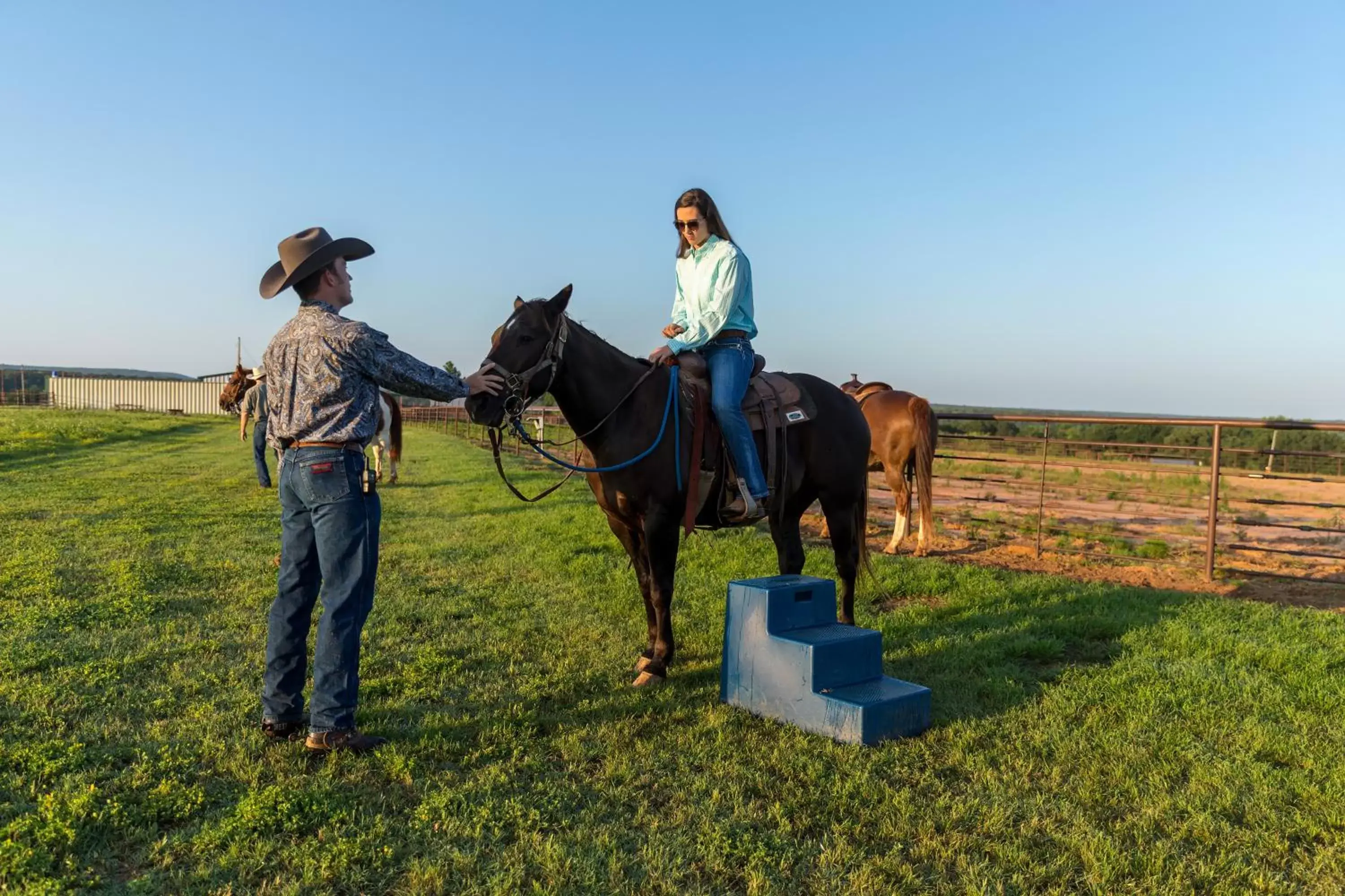 People, Horseback Riding in Wildcatter Ranch and Resort