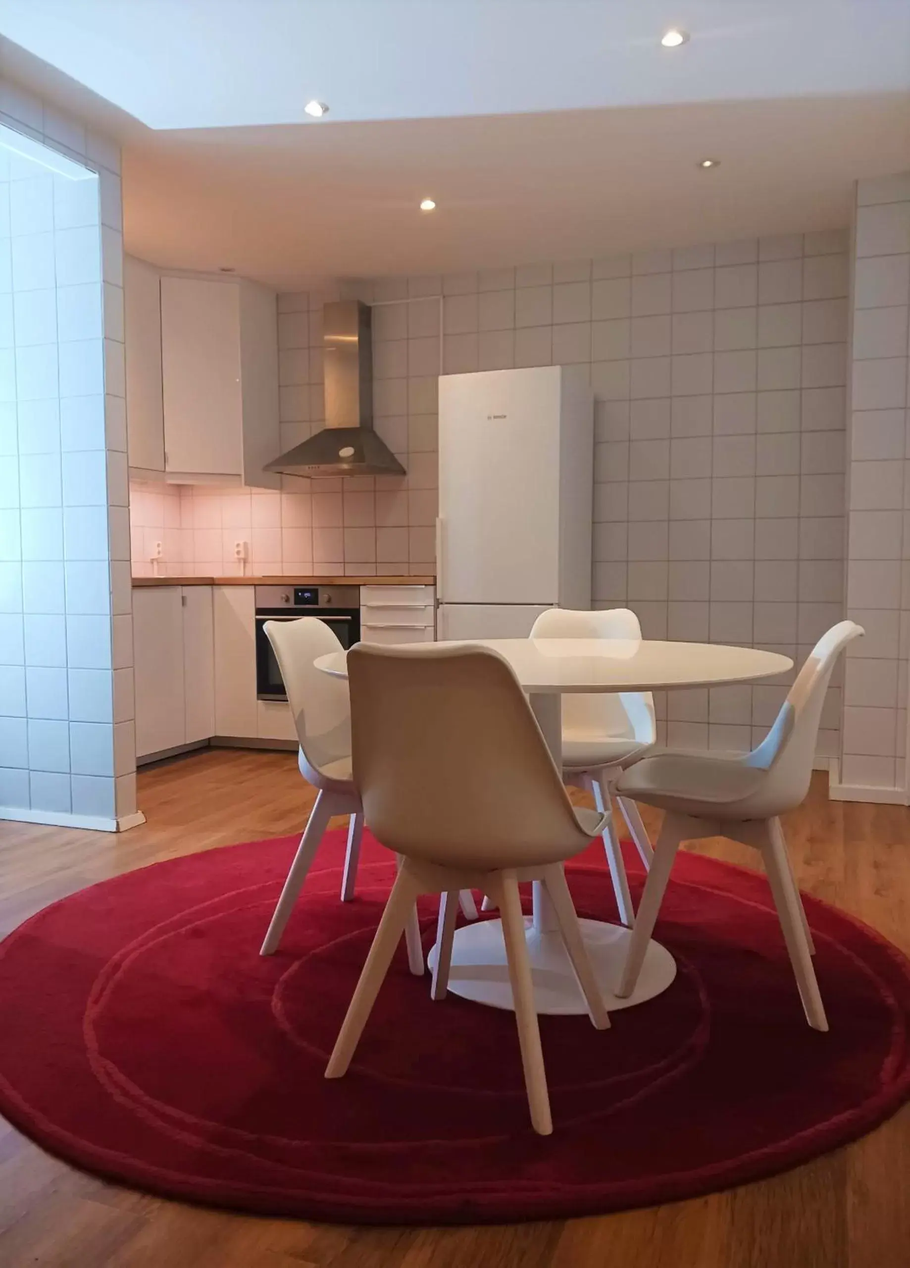 Kitchen or kitchenette, Dining Area in Hotel Hornsgatan